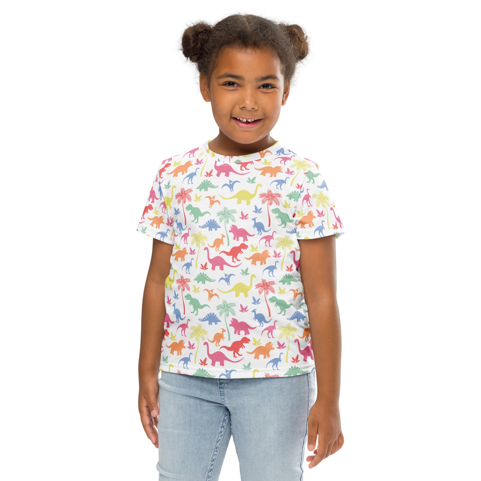 Vibrant Prehistoric Adventure - Dinosaur Toddler T-Shirt