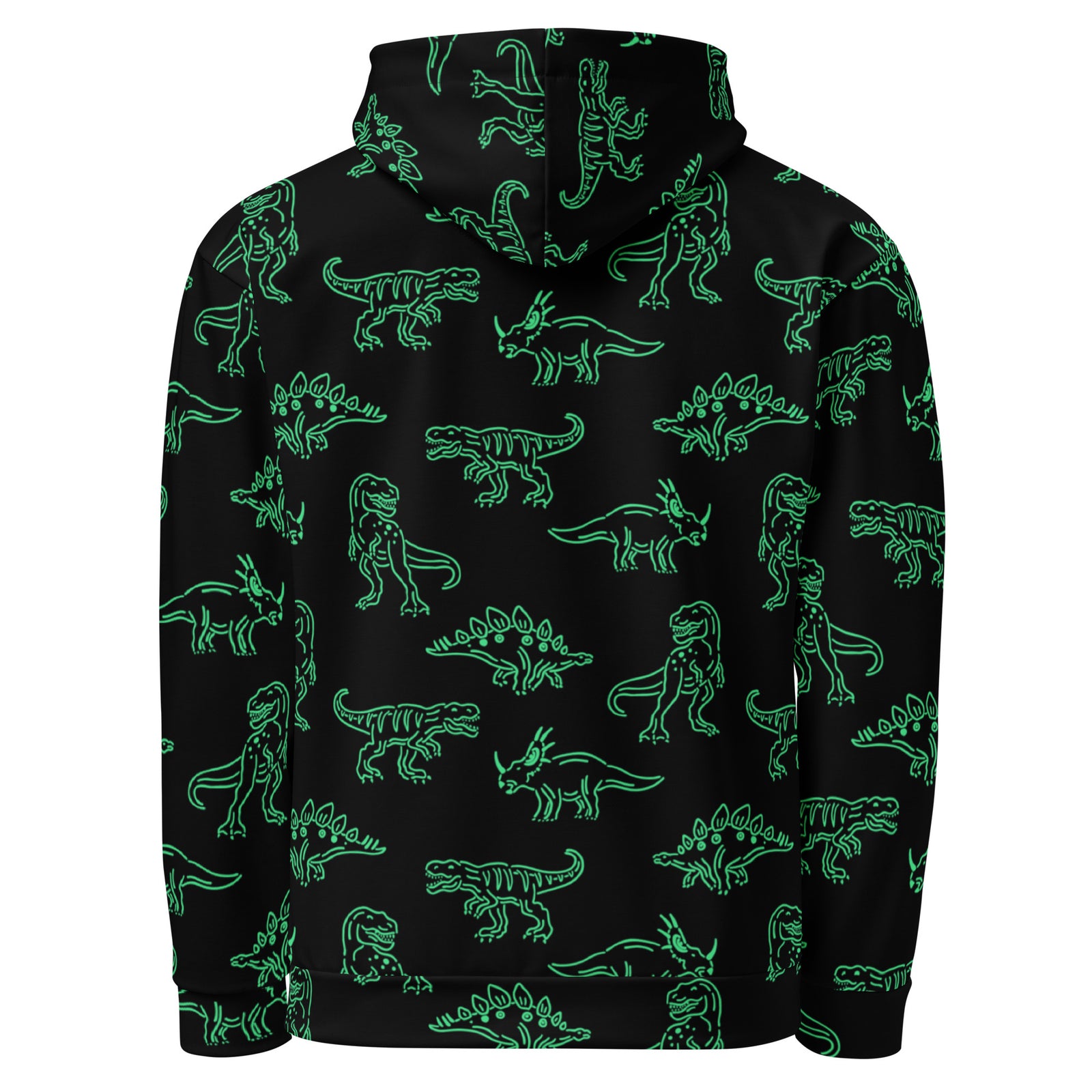 Neon Dinos - Dinosaur Hoodie