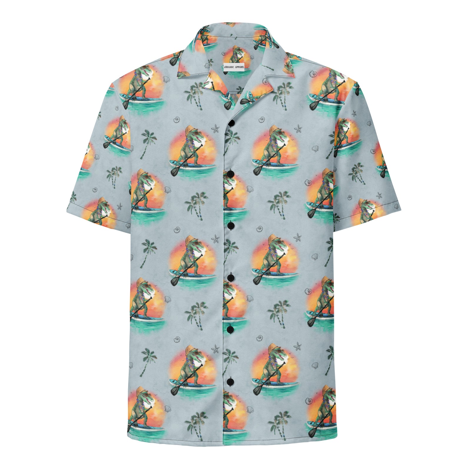 SUP Rex - Dinosaur Hawaiian Shirt