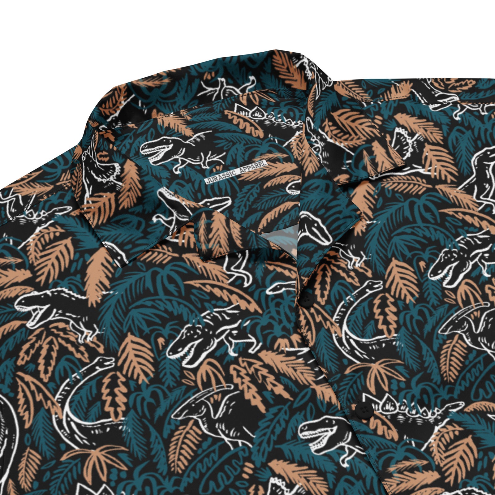 Dino Jungle - Dinosaur Hawaiian Shirt