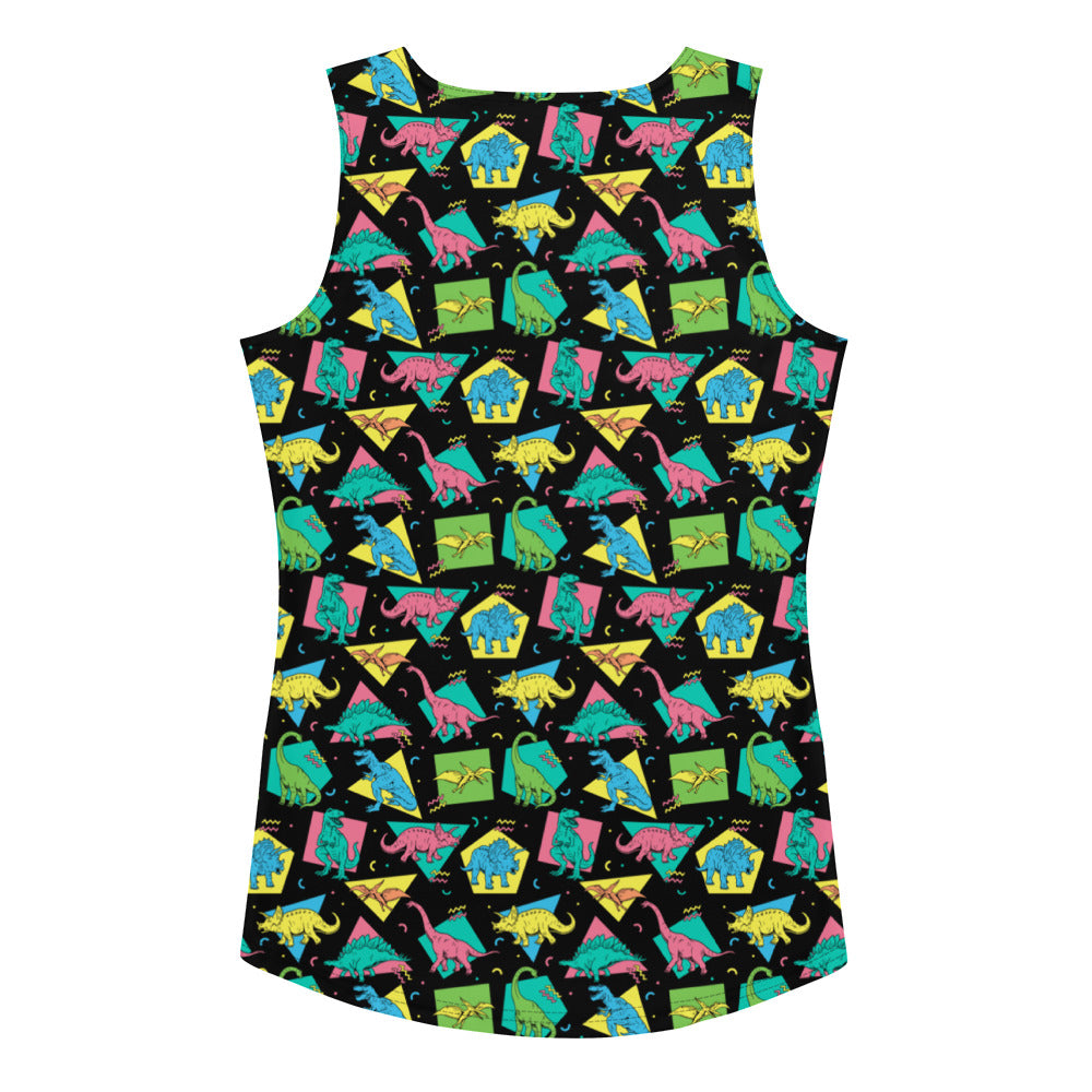 90's Dinos - Women's Dinosaur Tank Top