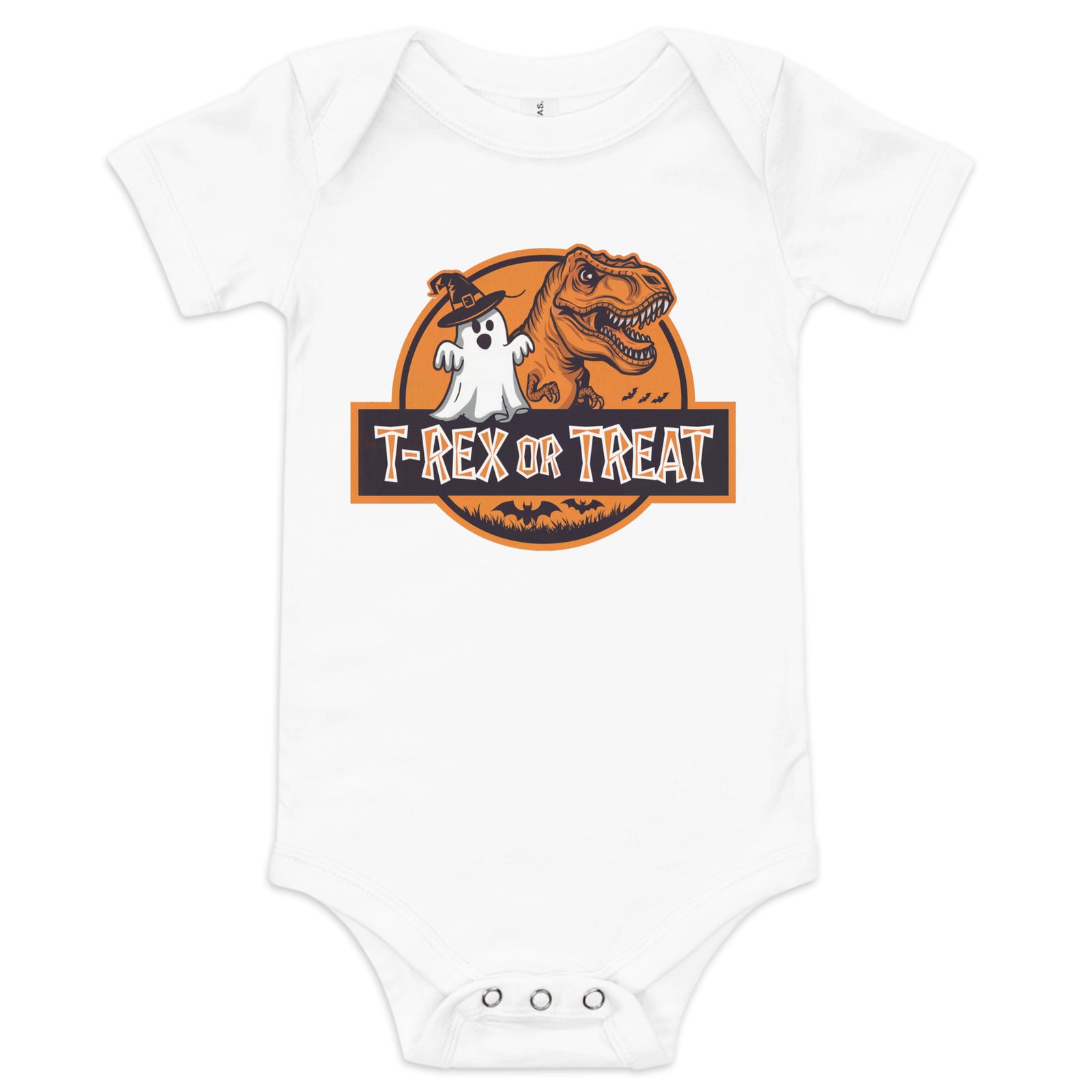 T-Rex or Treat - Dinosaur Baby Bodysuit