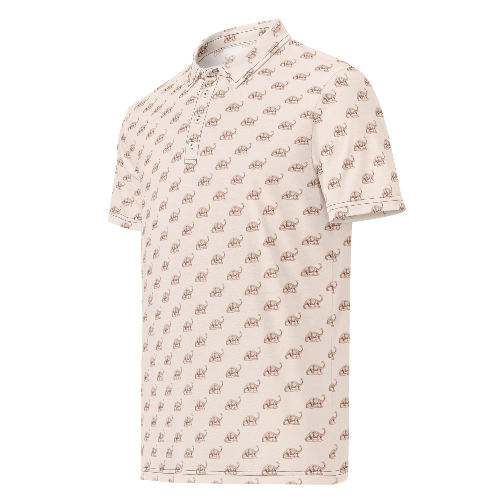 Brontosaurus - Dinosaur Slim Fit Polo