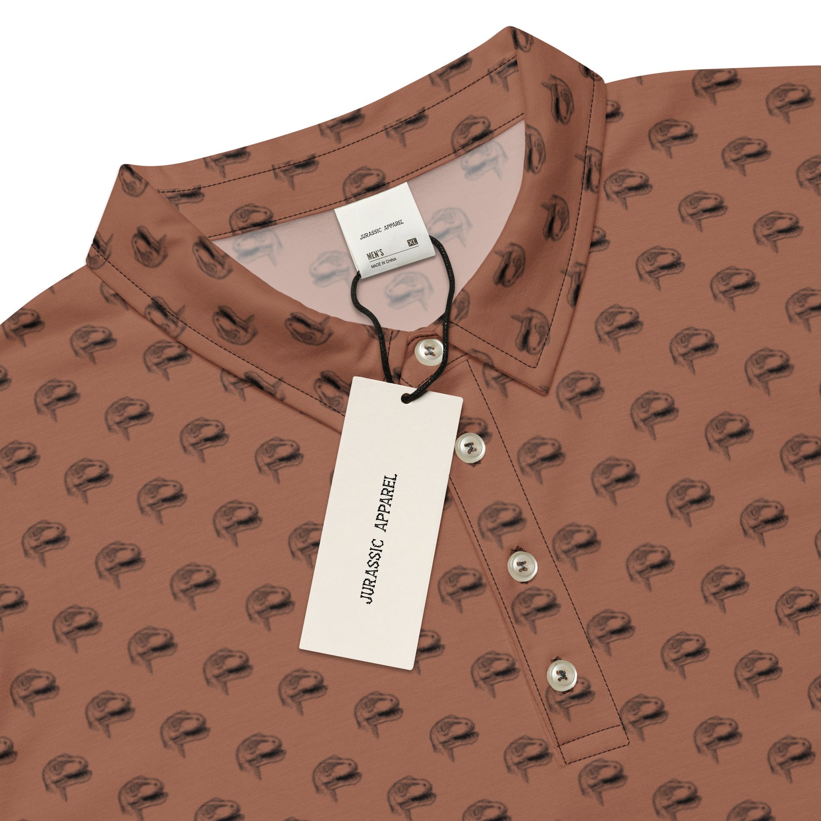 Raptor - Dinosaur Slim Fit Polo
