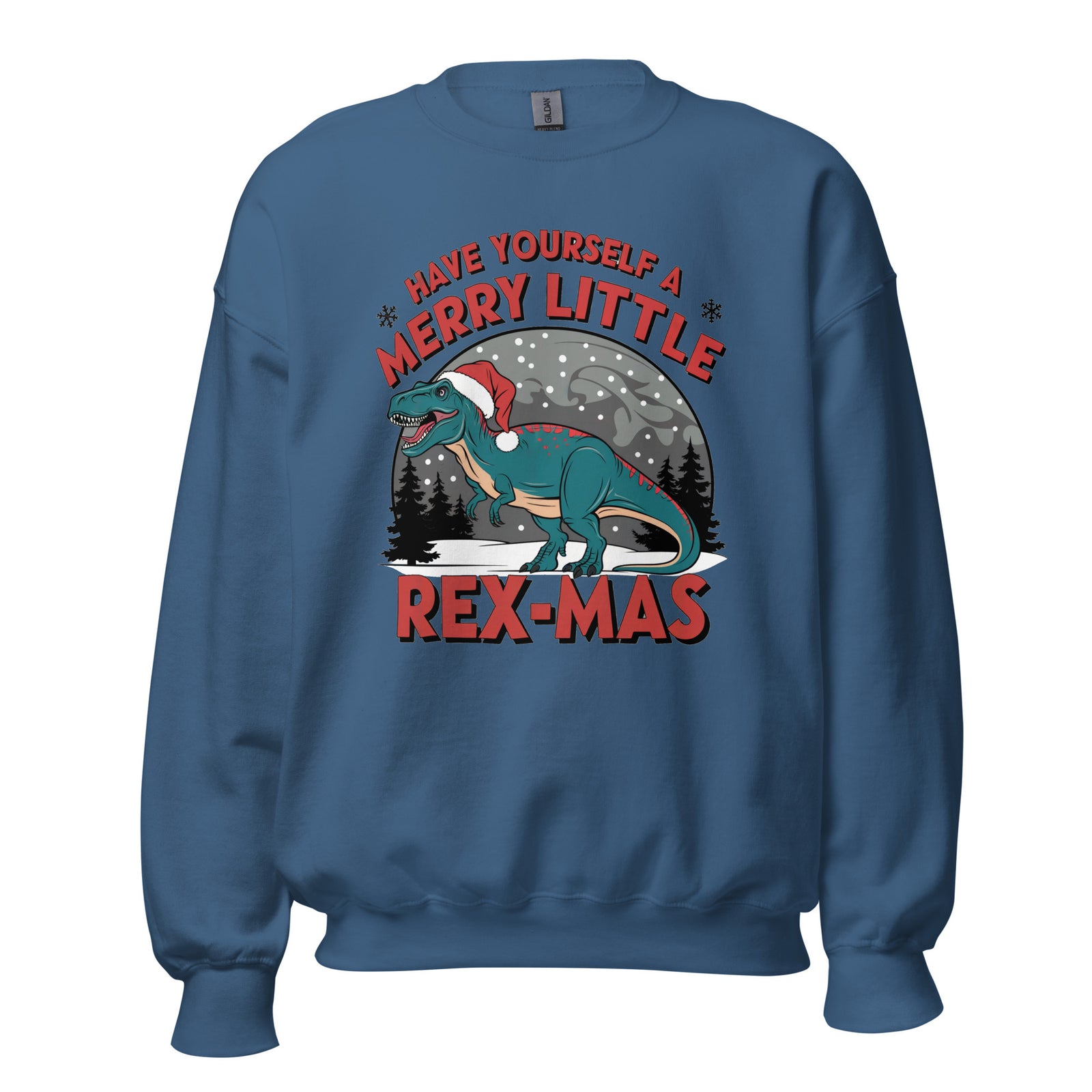 Merry Little Rexmas - Dinosaur Sweatshirt