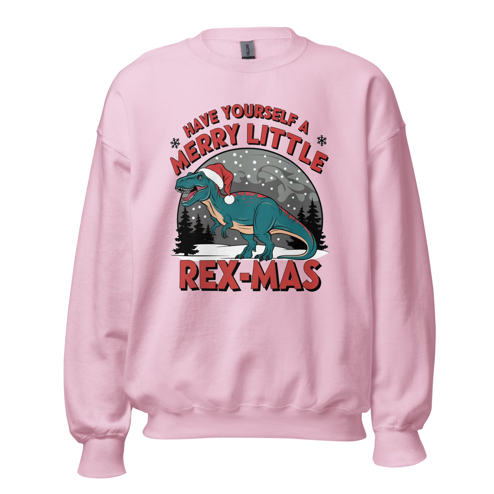 Merry Little Rexmas - Dinosaur Sweatshirt