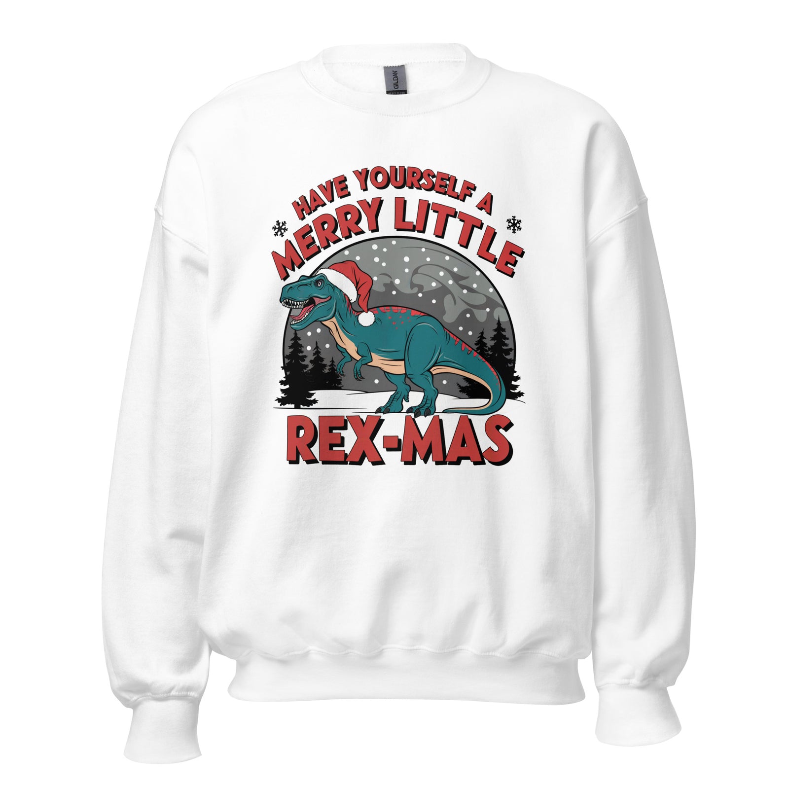 Merry Little Rexmas - Dinosaur Sweatshirt