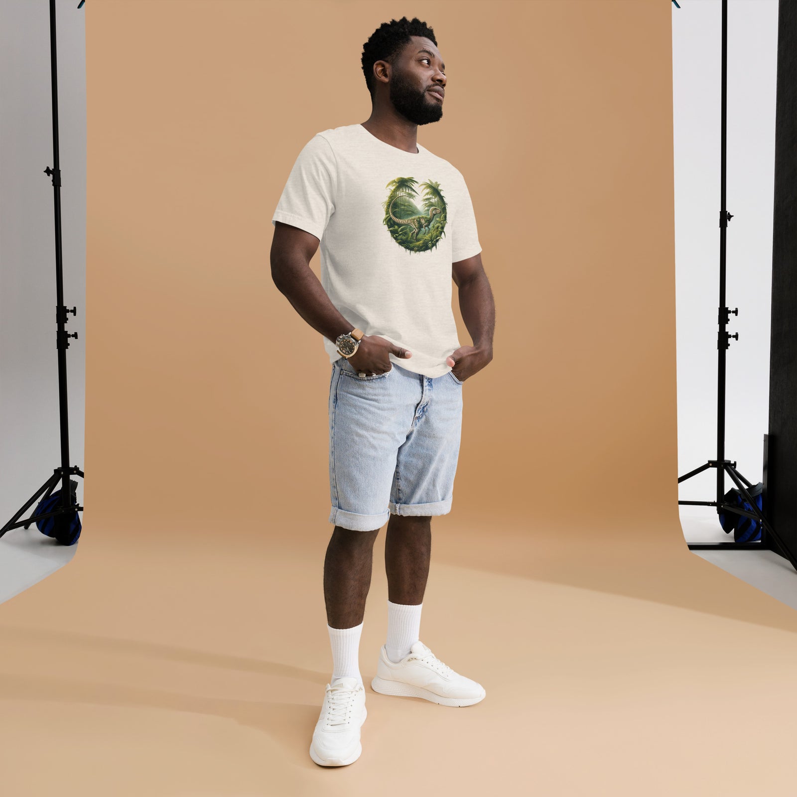 Jungle Bambiraptor - Dinosaur T-Shirt