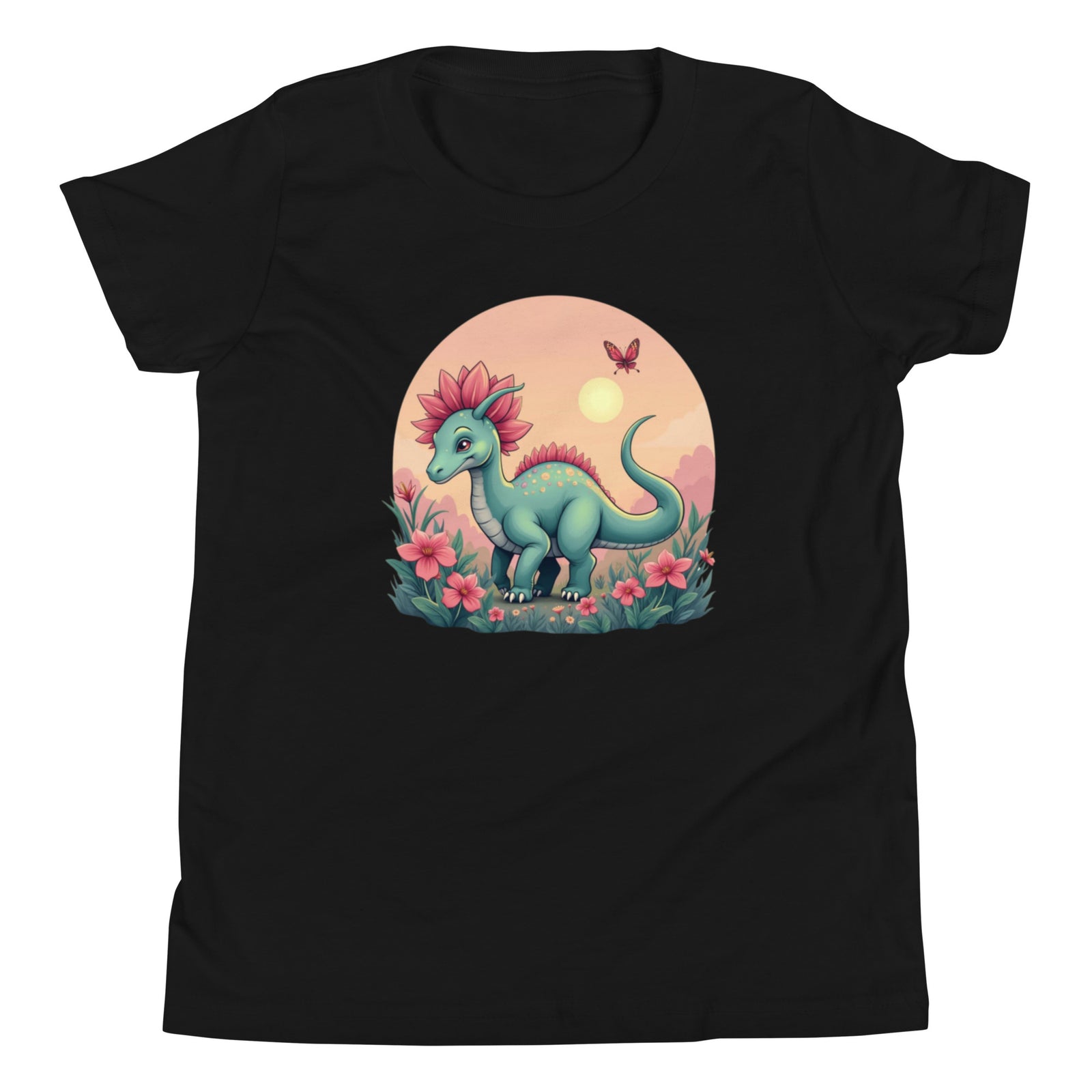 Dinosaur Fairyland - Girls Youth Dinosaur T-Shirt