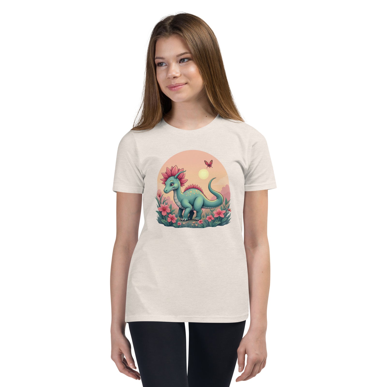 Dinosaur Fairyland - Girls Youth Dinosaur T-Shirt