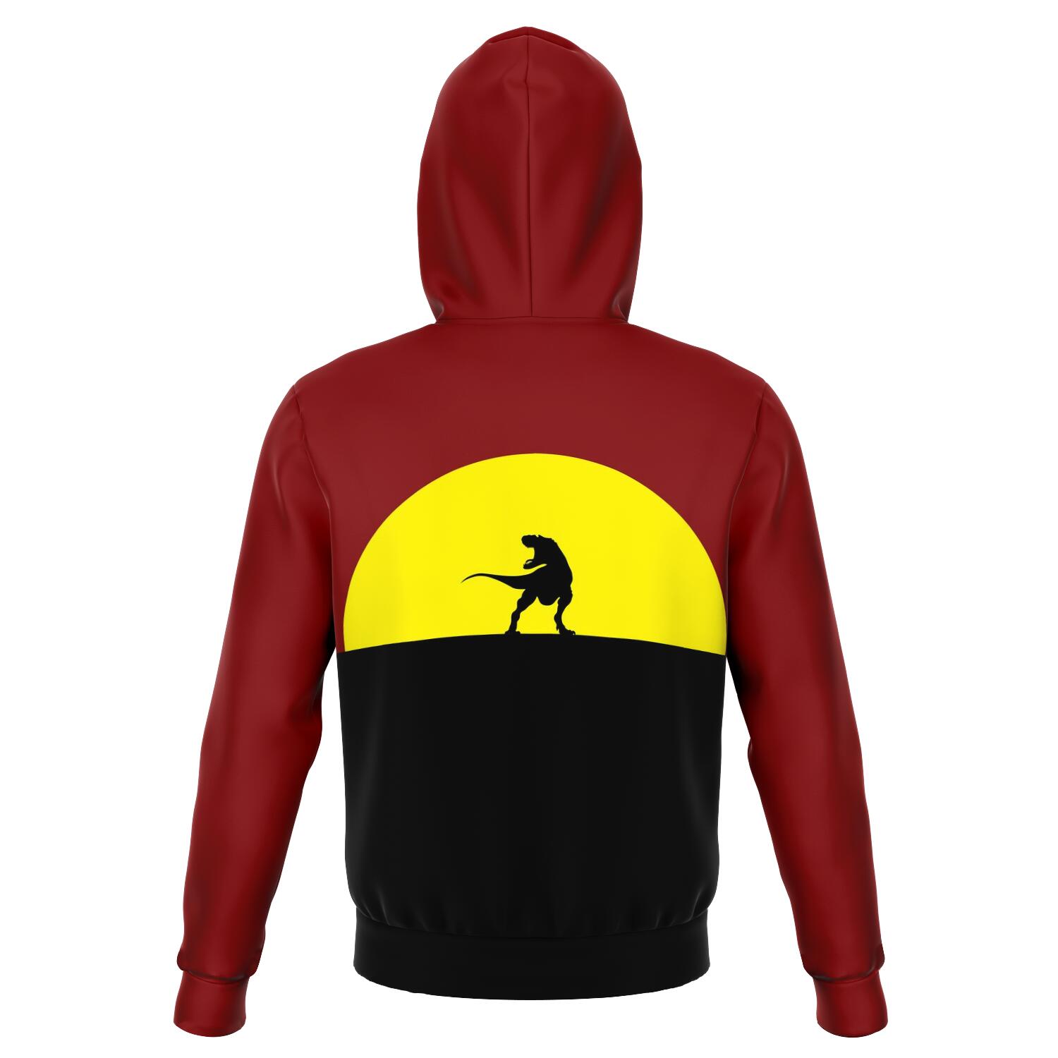 Dinosaur Hoodie - Sunset T-Rex