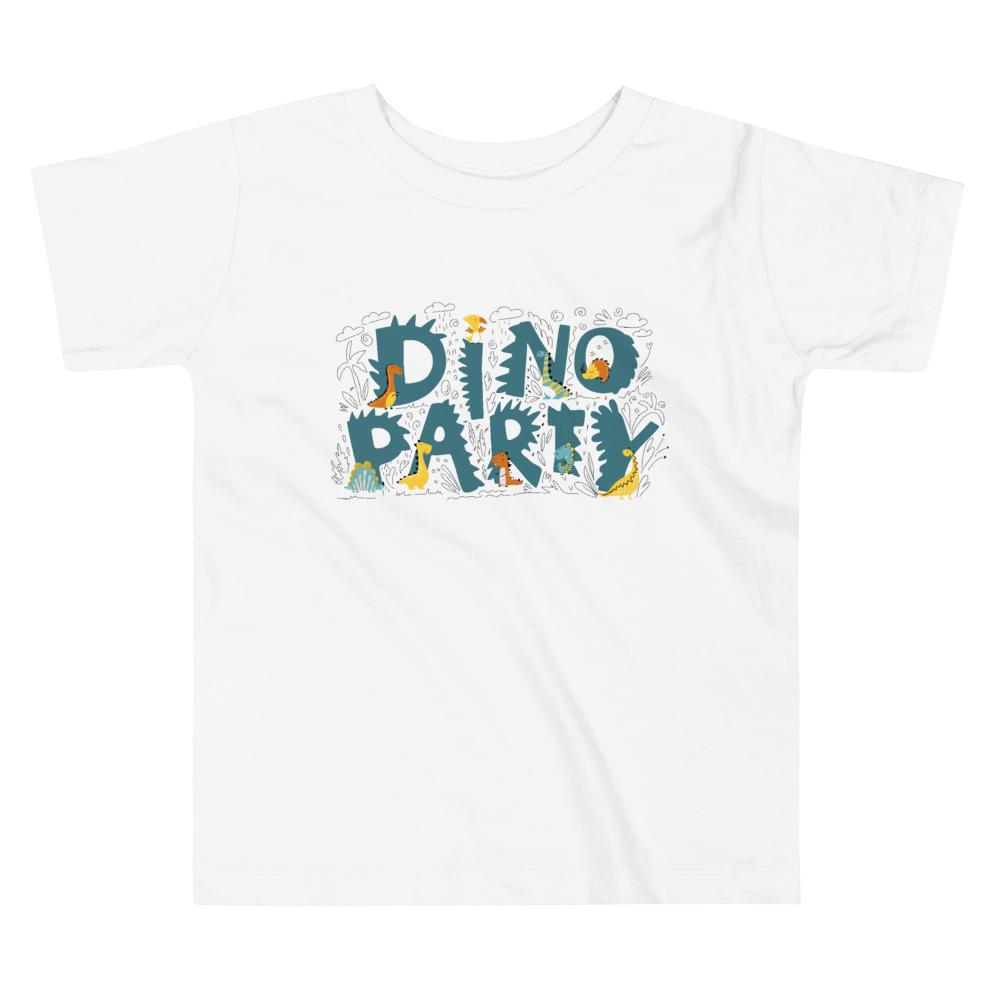 Dinosaur Toddler T-Shirt - Dino Party