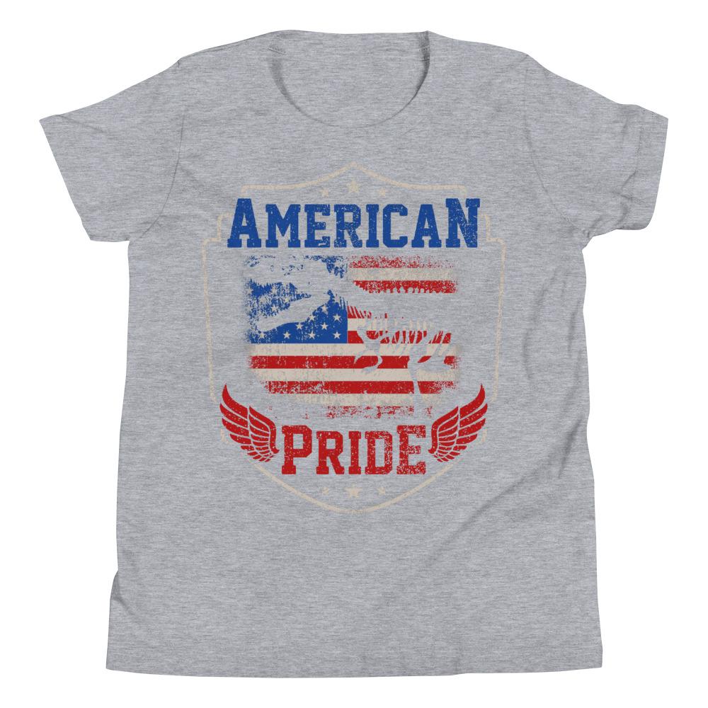 Kids Dinosaur Shirt - American Pride T-Rex