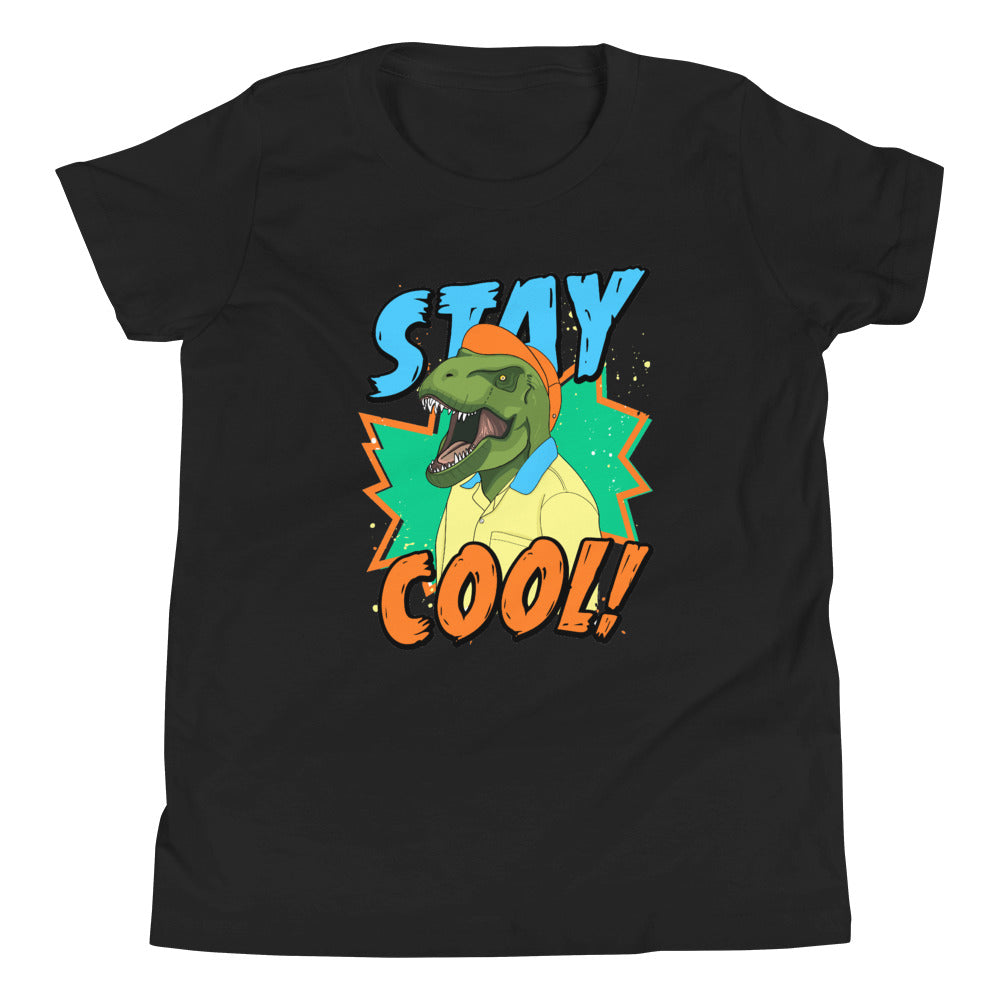 Kids Dinosaur Shirts Dark Grey