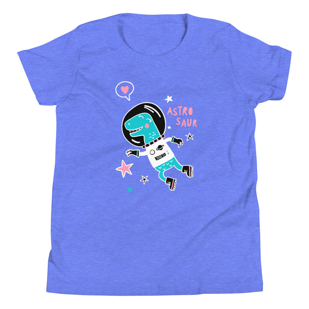 Blue Dinosaur Shirt For Girls