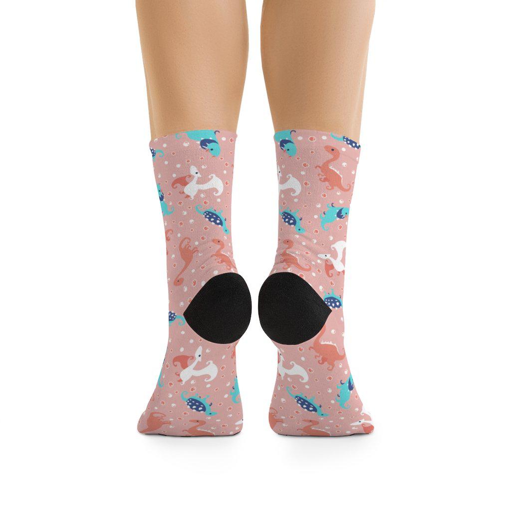 Dinosaur Socks Womens