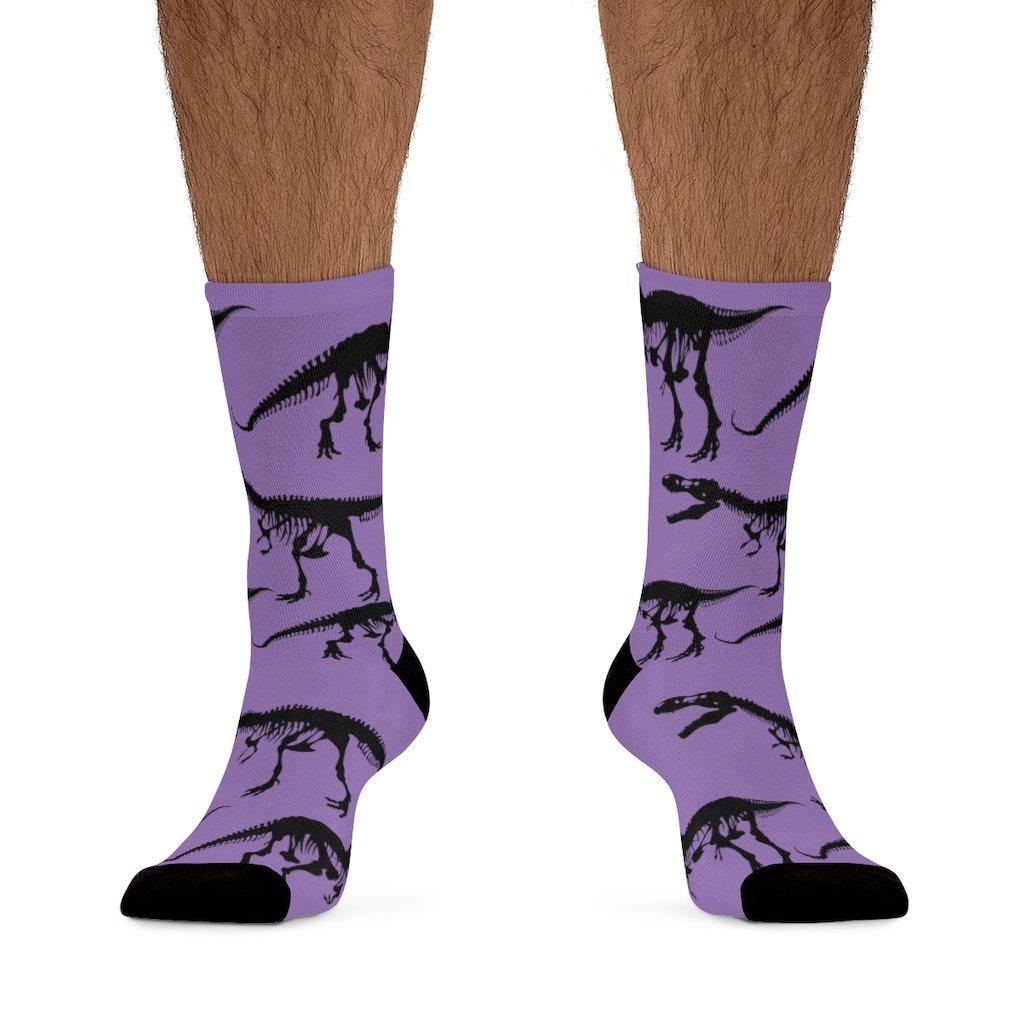 Dinosaur Socks Mens