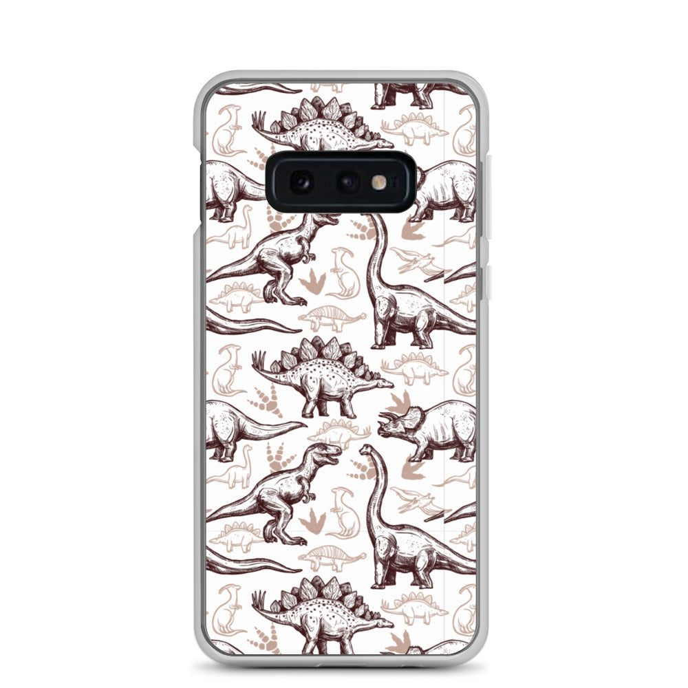 Jurassic Sketch - Dinosaur Samsung Case