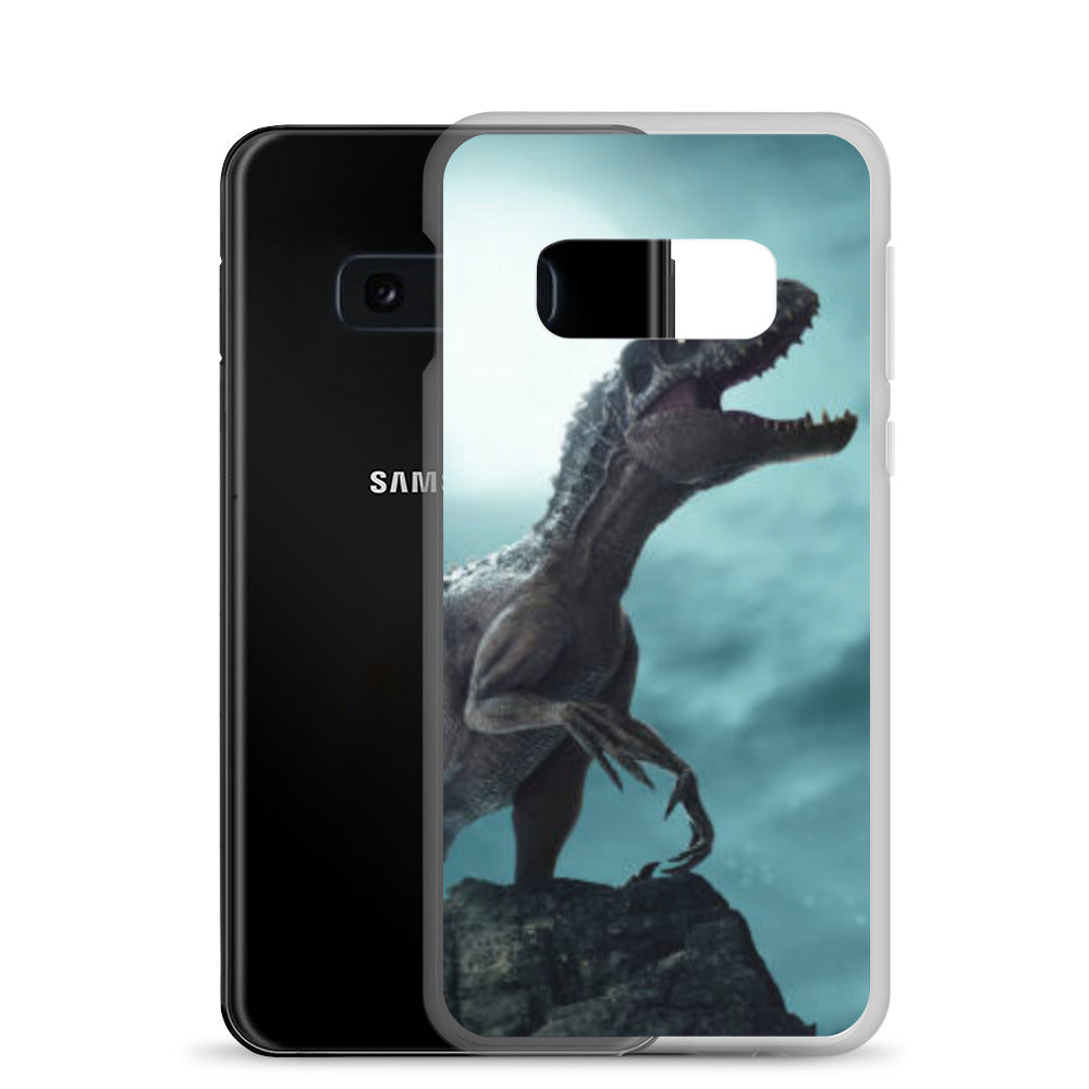 Moonlight Raptor - Dinosaur Samsung Case