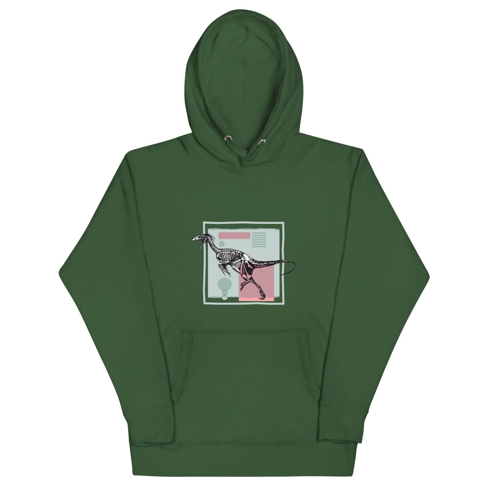 Raptor Art - Dinosaur Hoodie