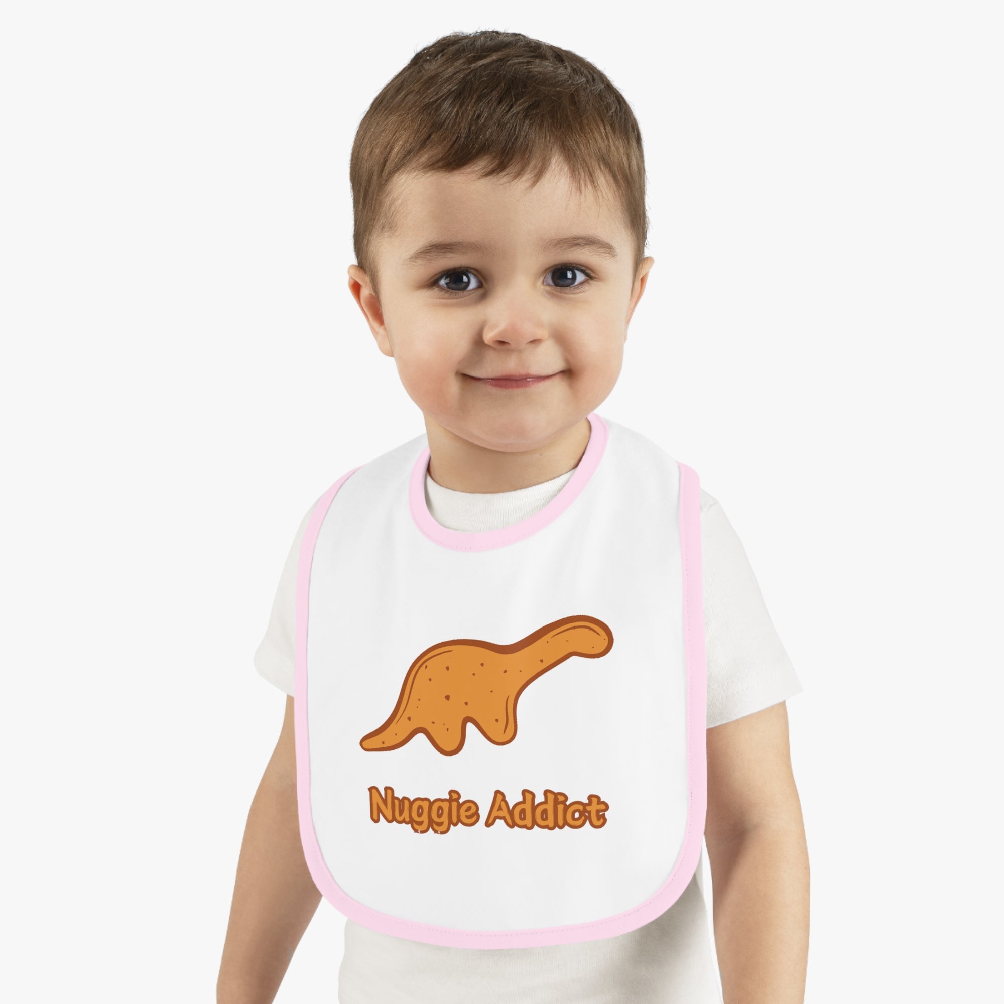 Nuggie Addict - Dinosaur Bib