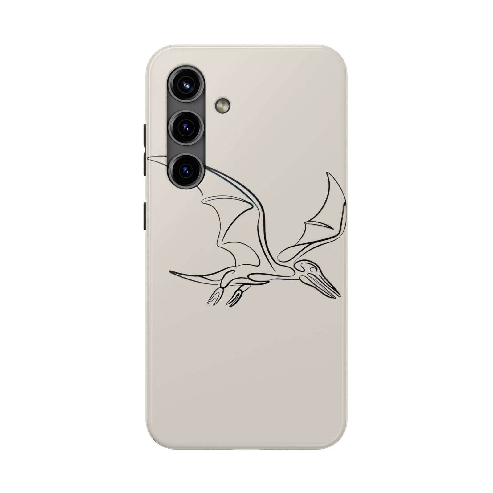 Pterodactyl Glide Art - Dinosaur Phone Case