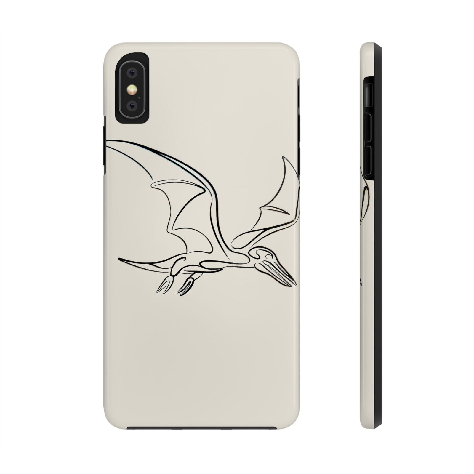Pterodactyl Glide Art - Dinosaur Phone Case