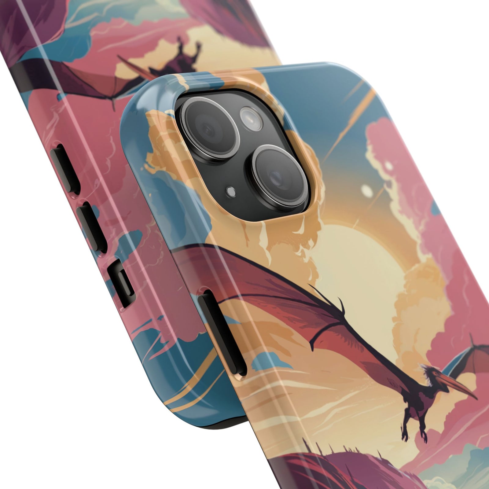 Pteranodon Sky Journey - Dinosaur Phone Case