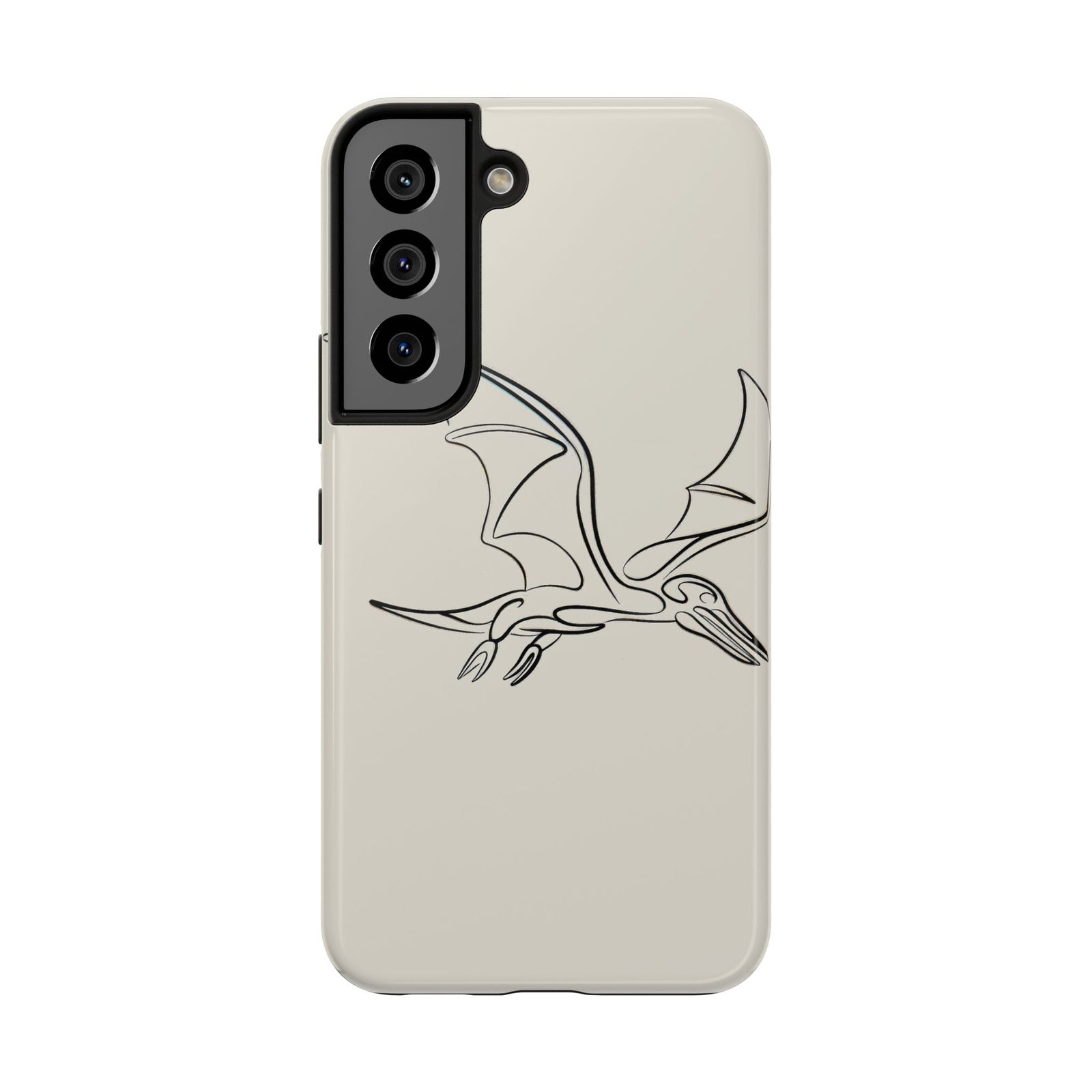Pterodactyl Glide Art - Dinosaur Phone Case