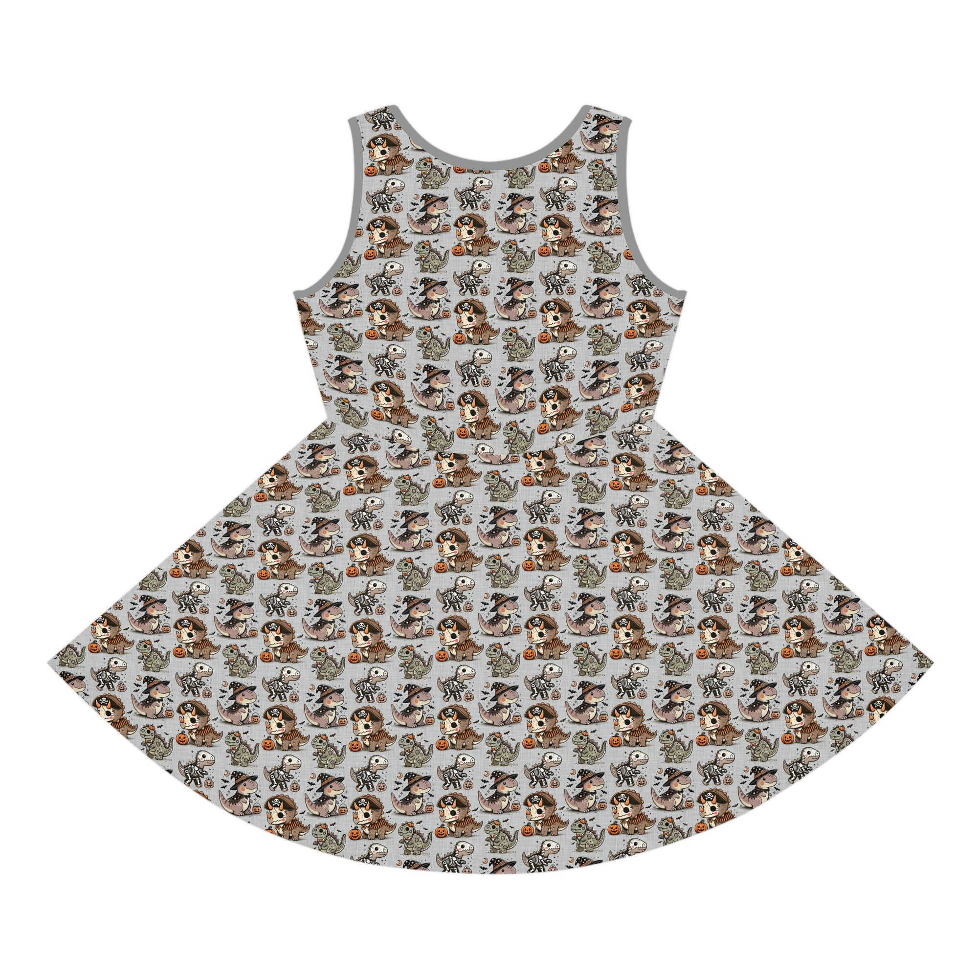 Trick or Treat Dinos - Girls/Toddler Halloween Sundress