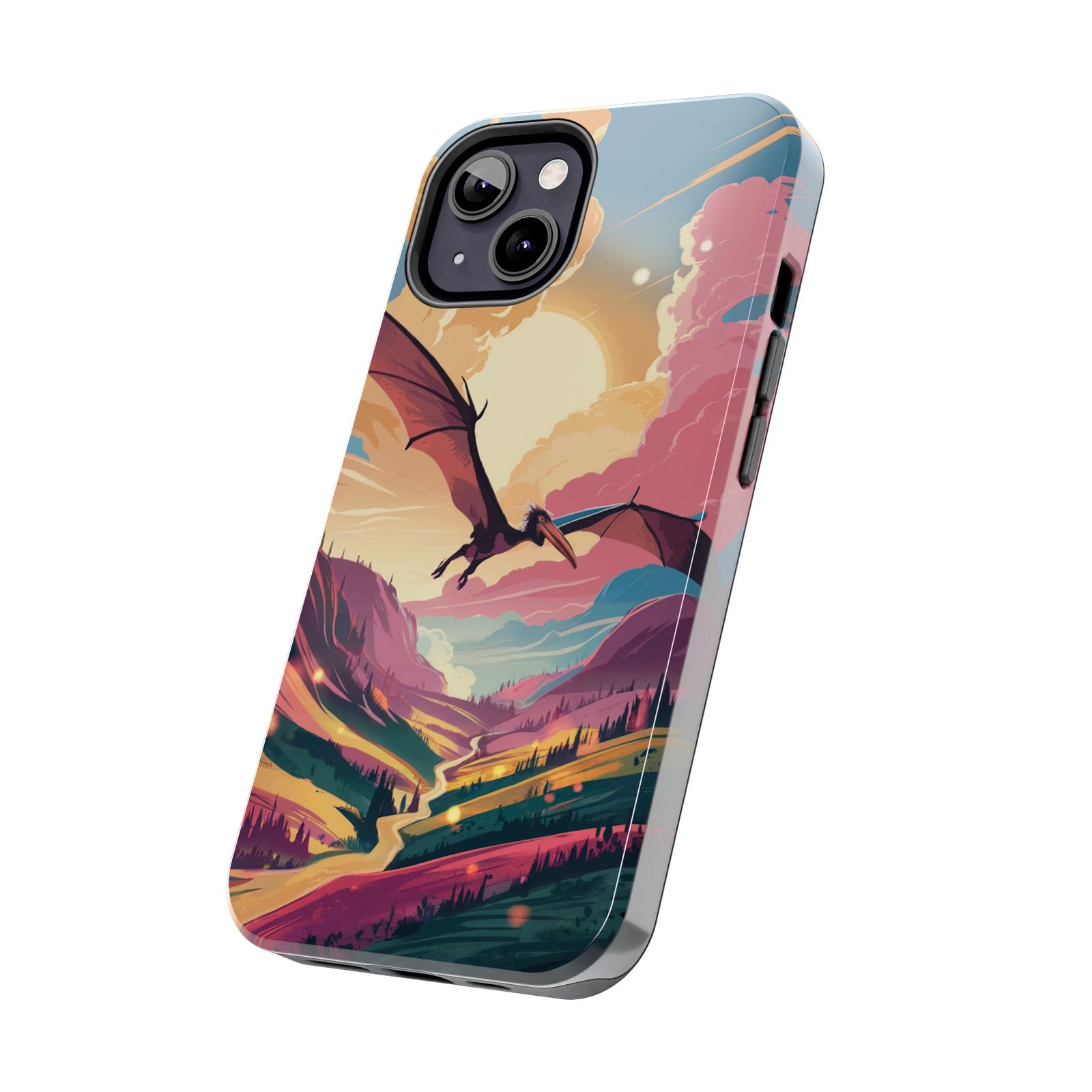 Pteranodon Sky Journey - Dinosaur Phone Case