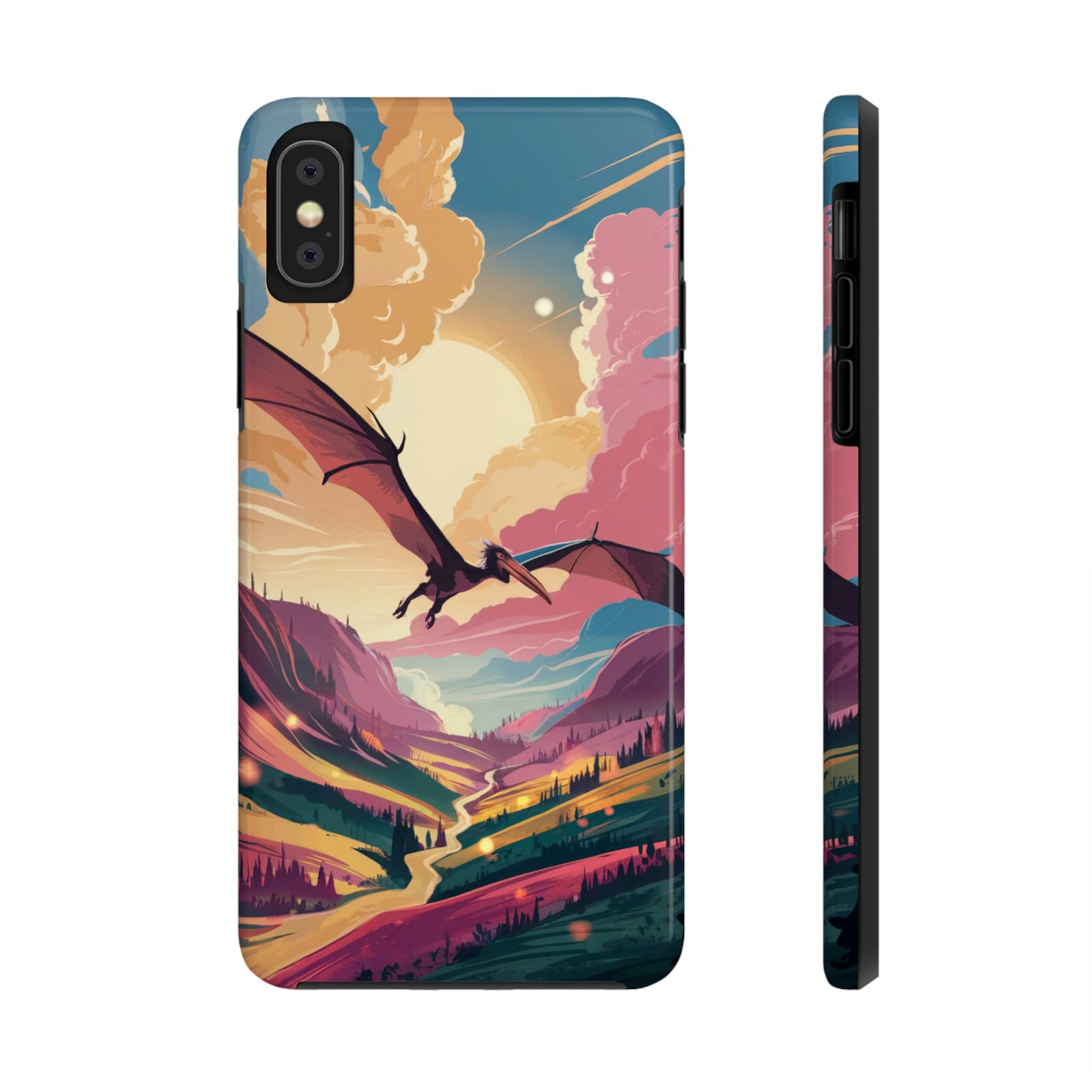 Pteranodon Sky Journey - Dinosaur Phone Case