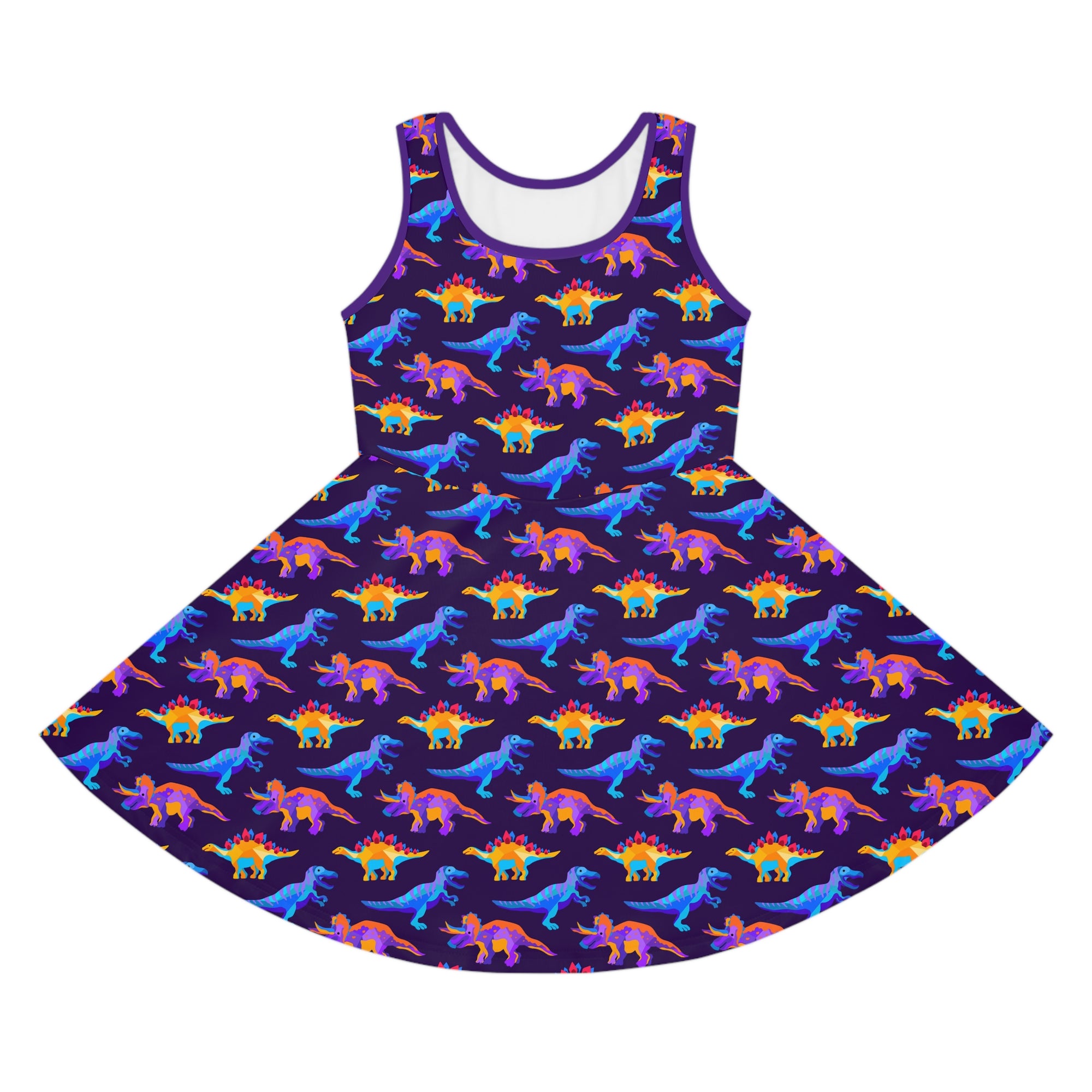 Neon Dinosaurs - Kids/Toddler Sundress