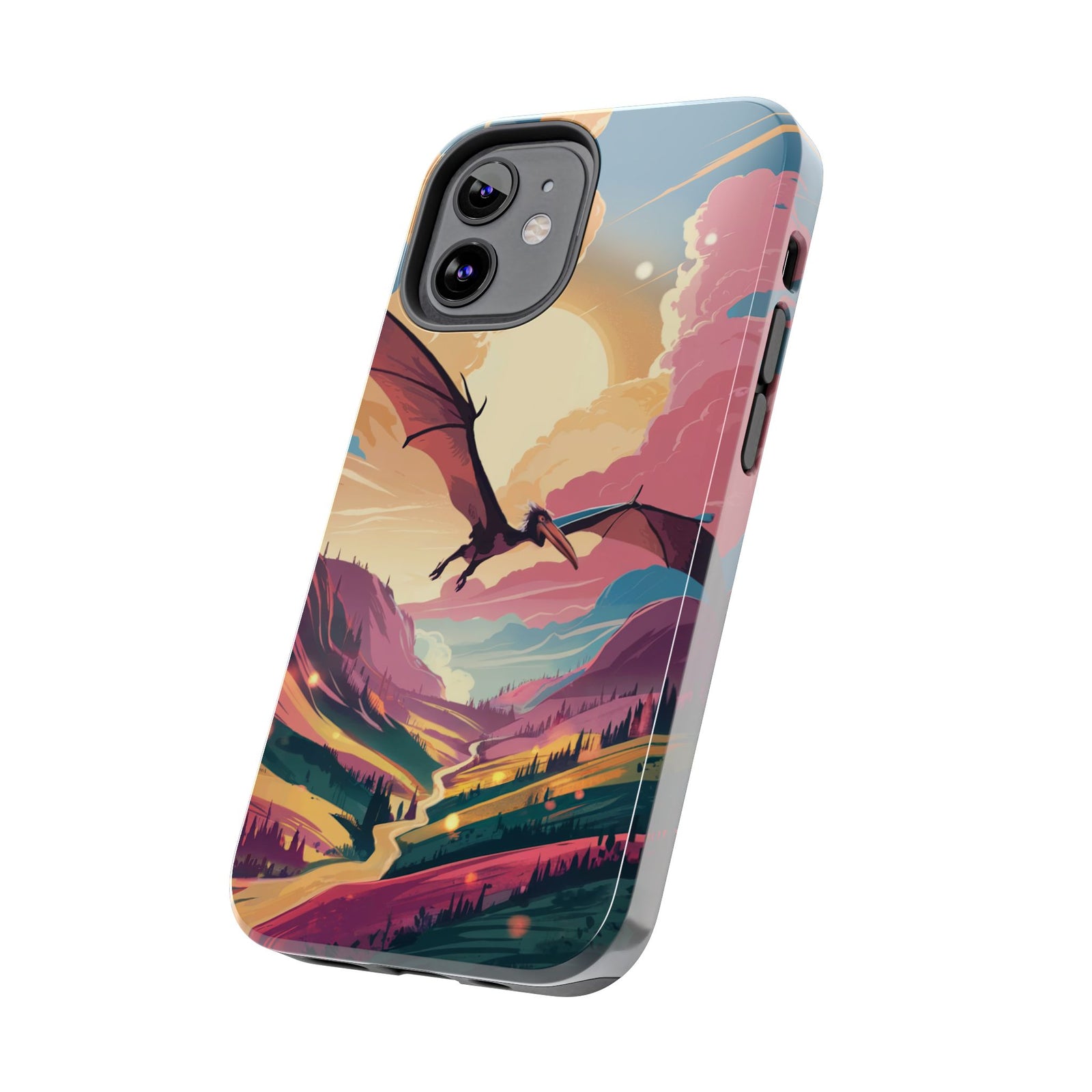 Pteranodon Sky Journey - Dinosaur Phone Case