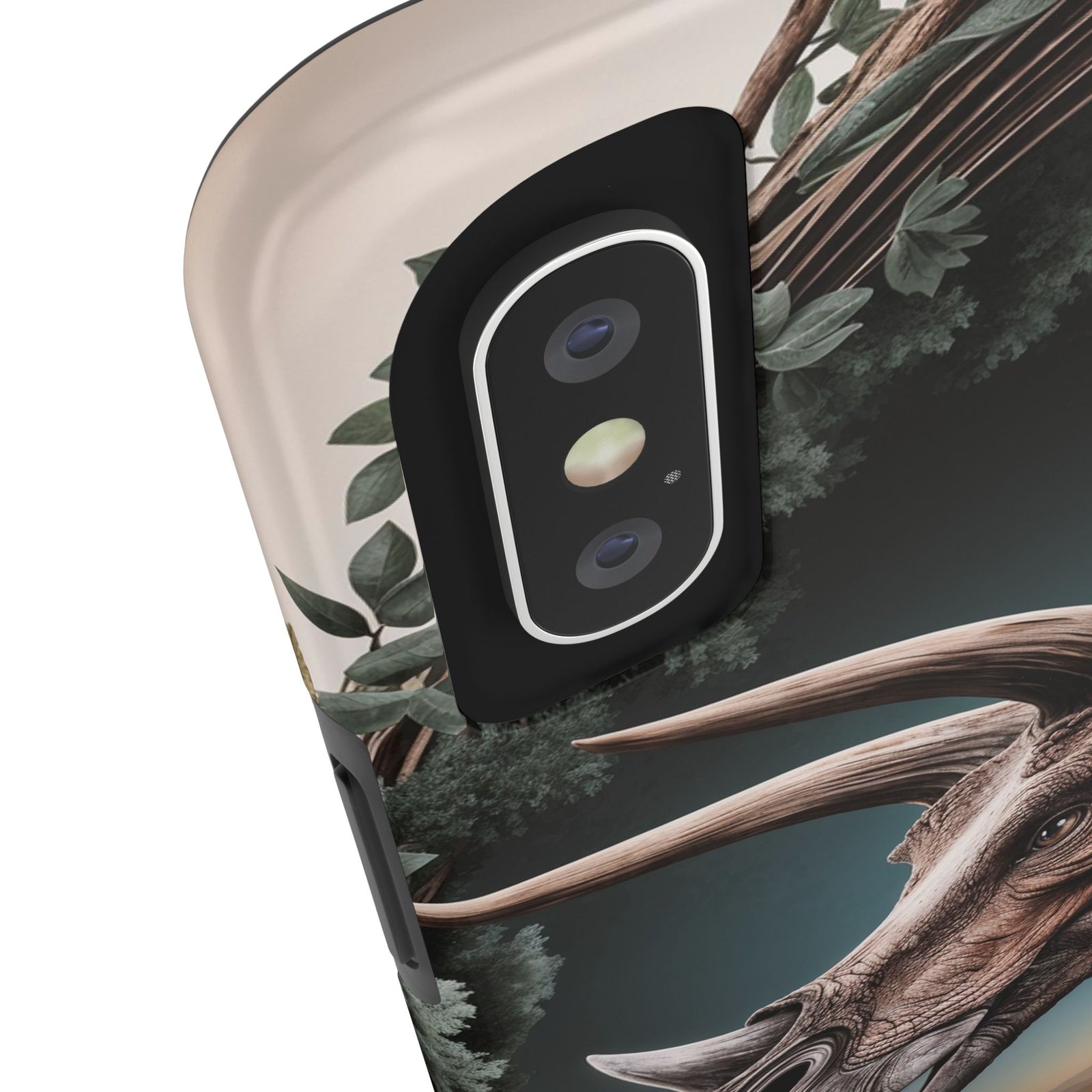 Triceratops Wilderness Adventure - Dinosaur Phone Case