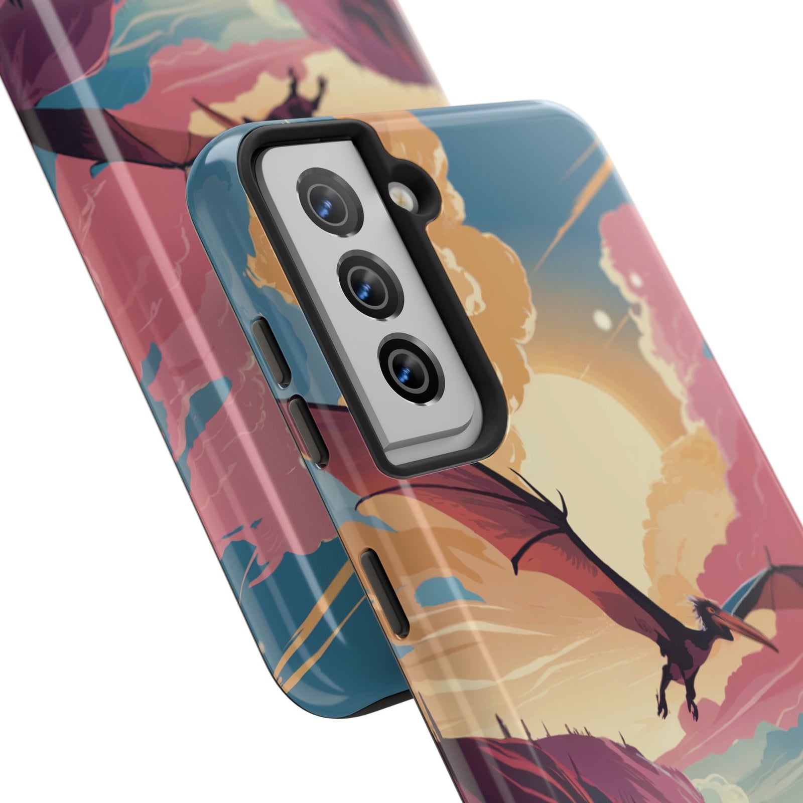 Pteranodon Sky Journey - Dinosaur Phone Case