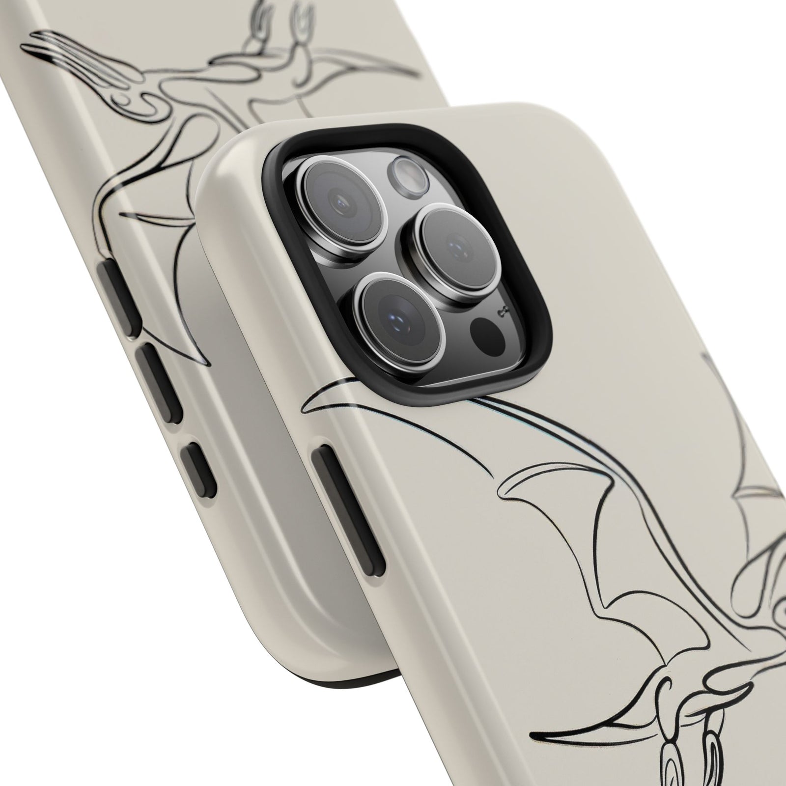 Pterodactyl Glide Art - Dinosaur Phone Case