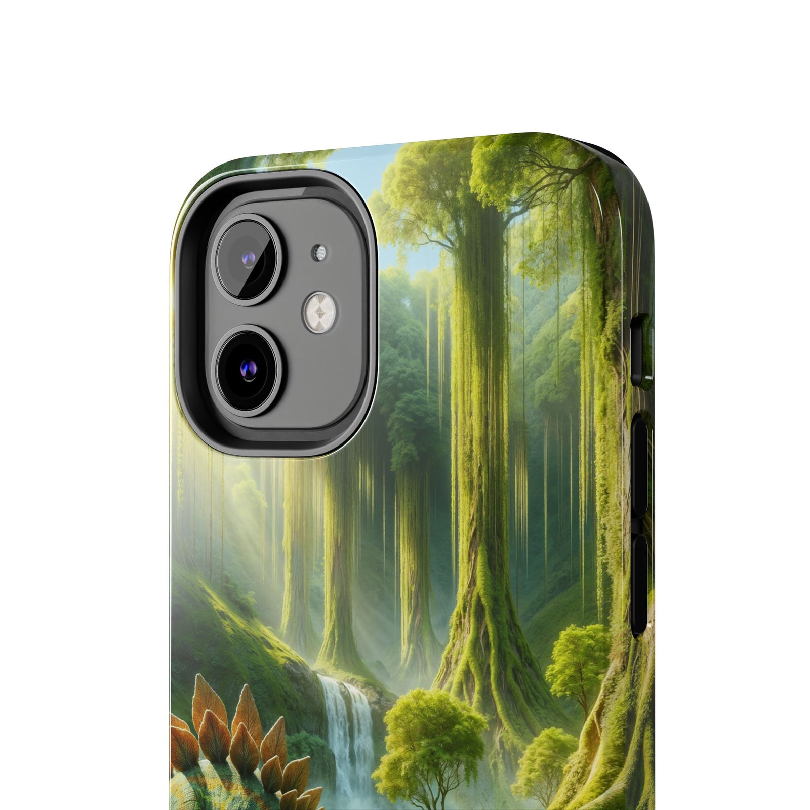 Stegosaurus Paradise Adventure - Dinosaur Phone Case