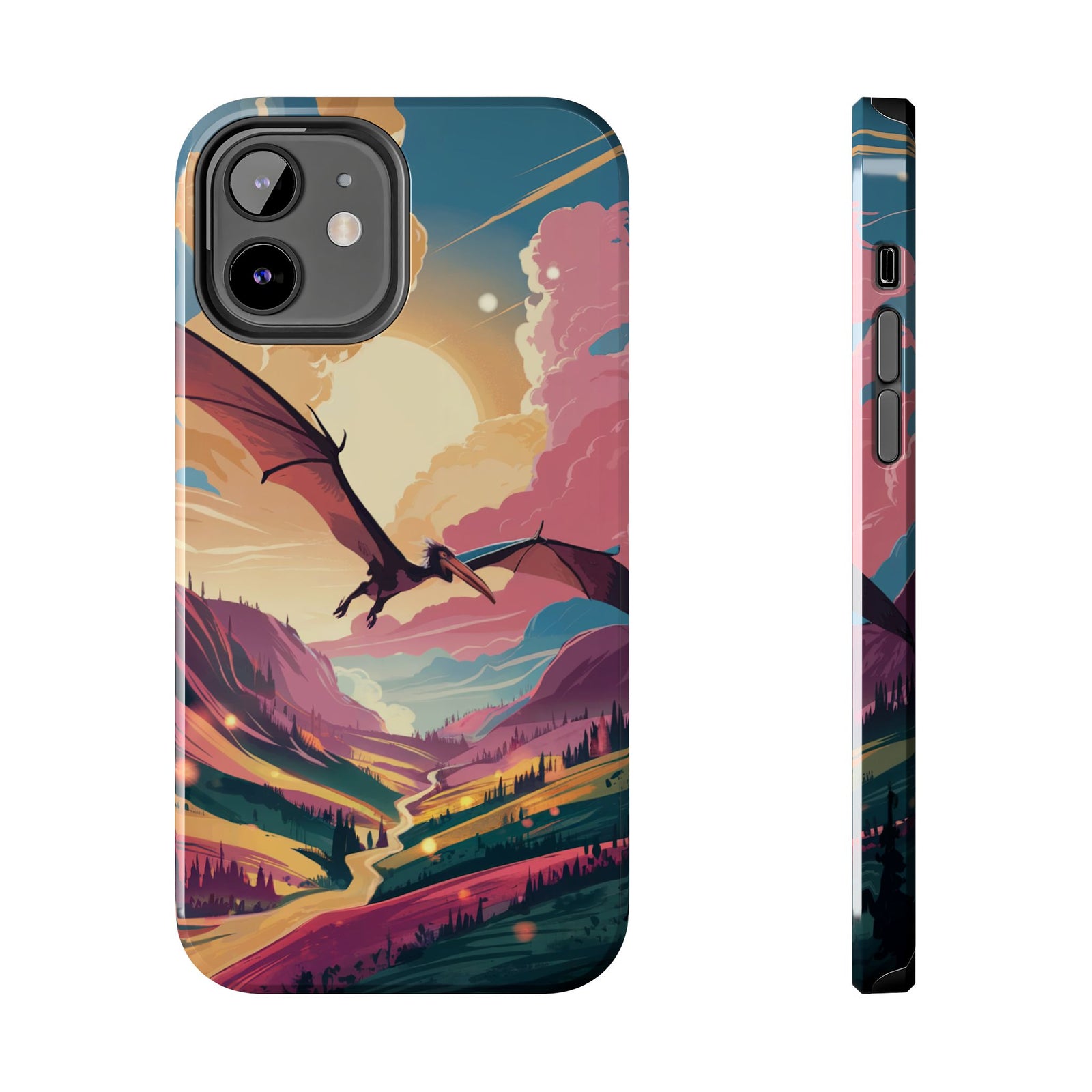 Pteranodon Sky Journey - Dinosaur Phone Case