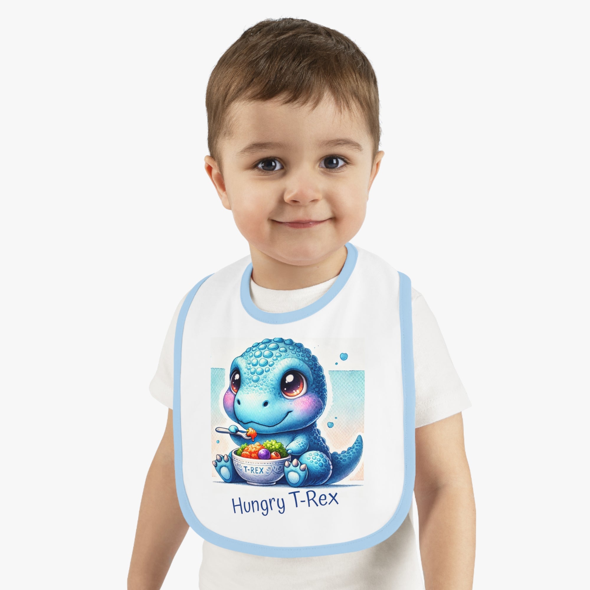 Hungry T-Rex - Baby Dinosaur Bib