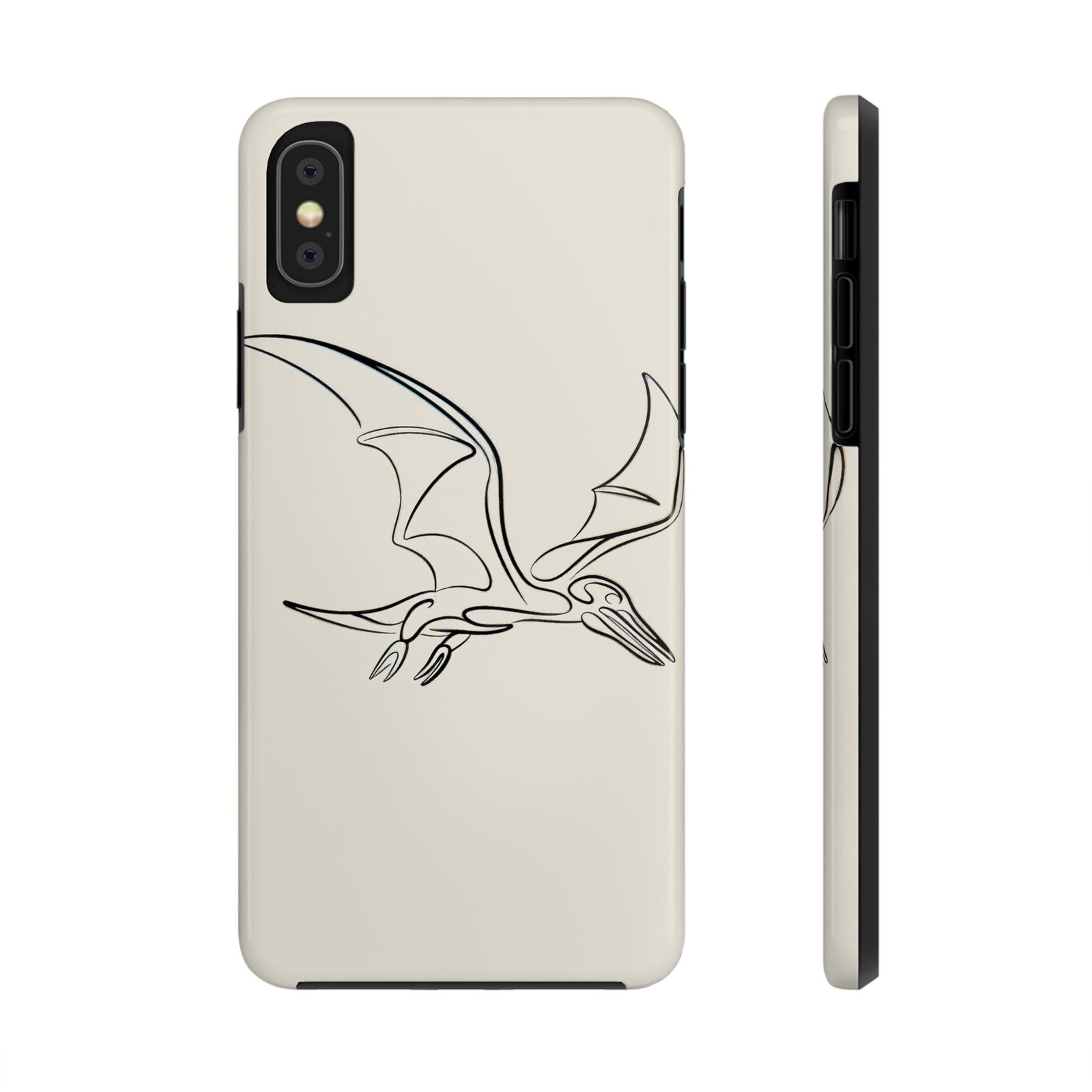 Pterodactyl Glide Art - Dinosaur Phone Case