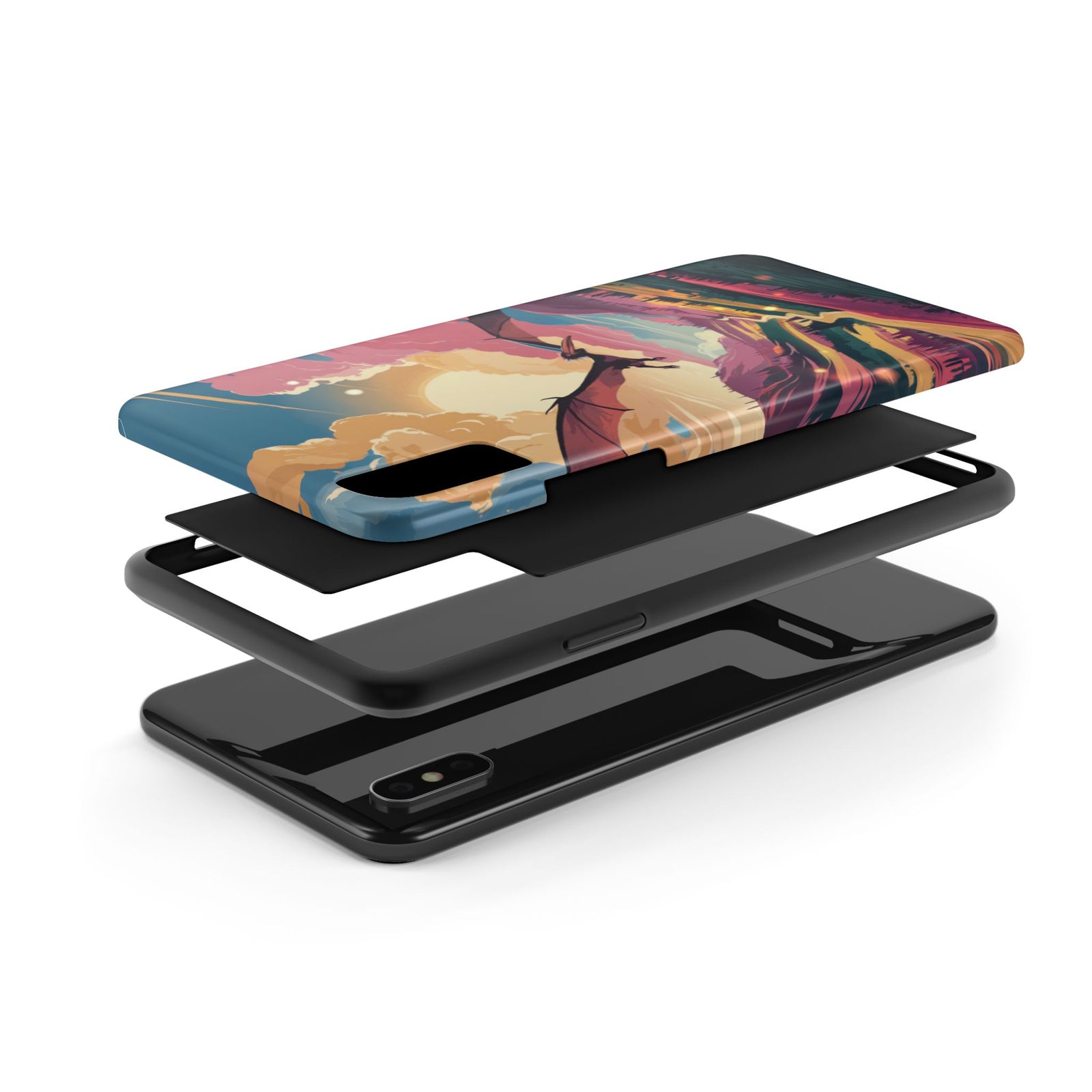 Pteranodon Sky Journey - Dinosaur Phone Case