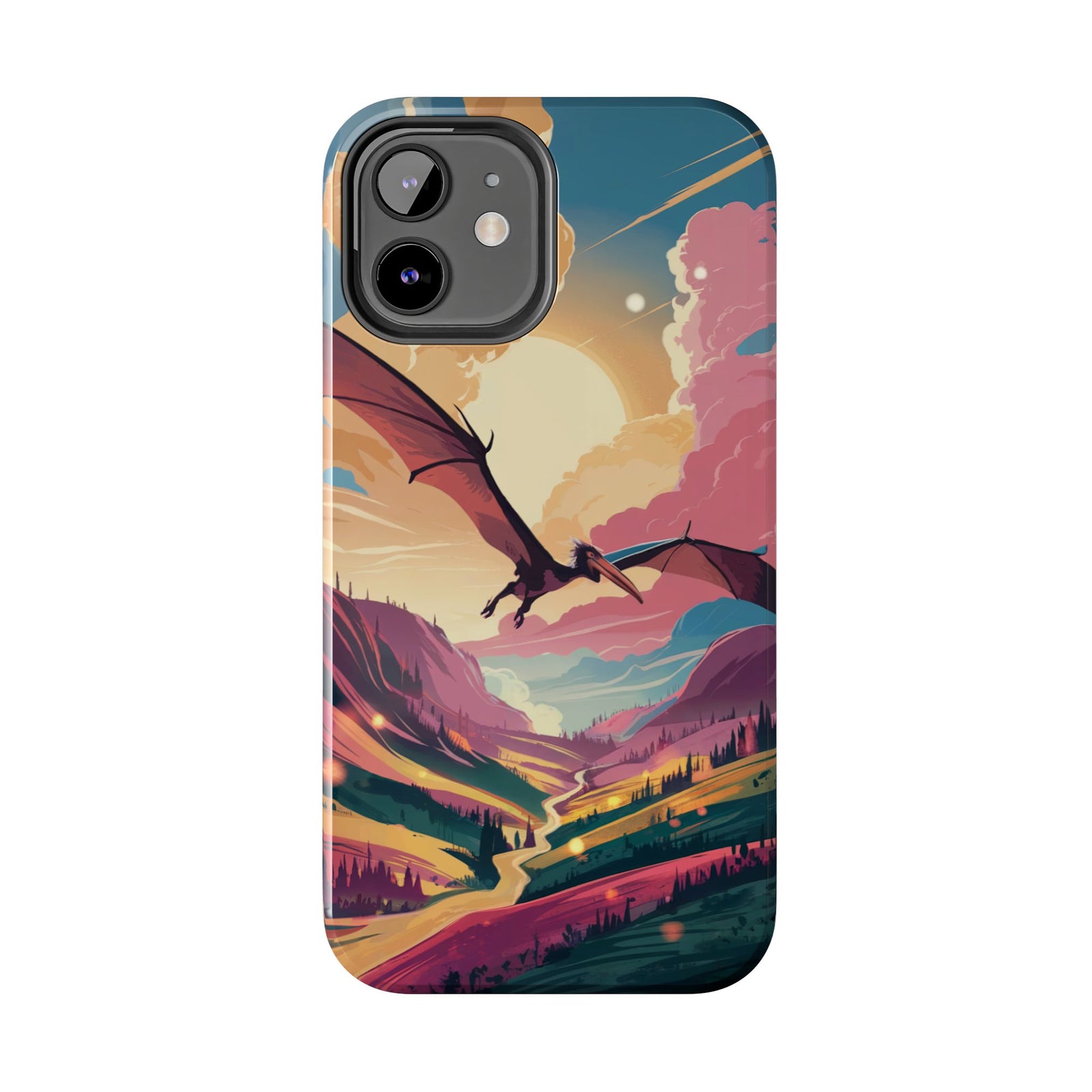 Pteranodon Sky Journey - Dinosaur Phone Case