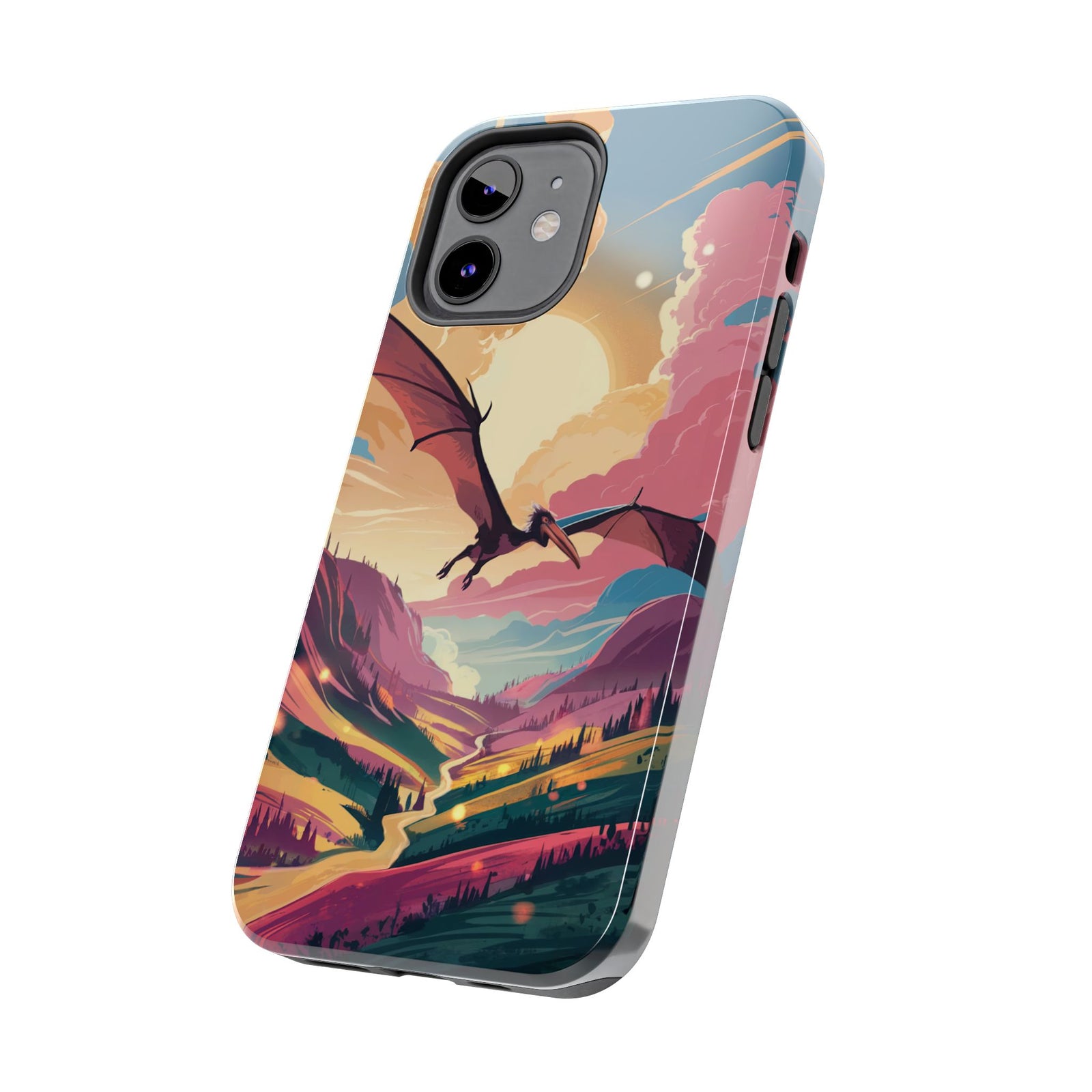 Pteranodon Sky Journey - Dinosaur Phone Case