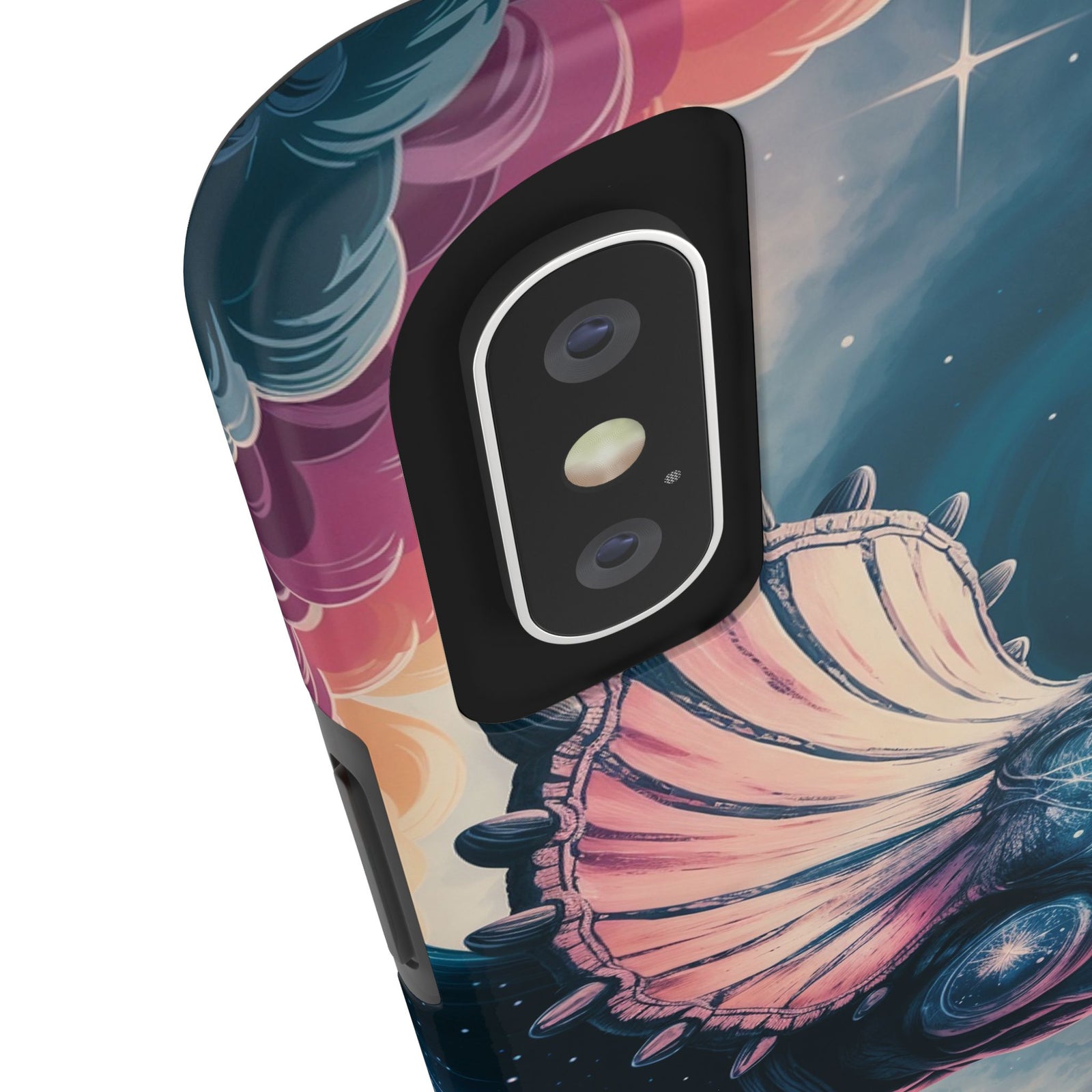 Triceratops Cosmic Adventure - Dinosaur Phone Case