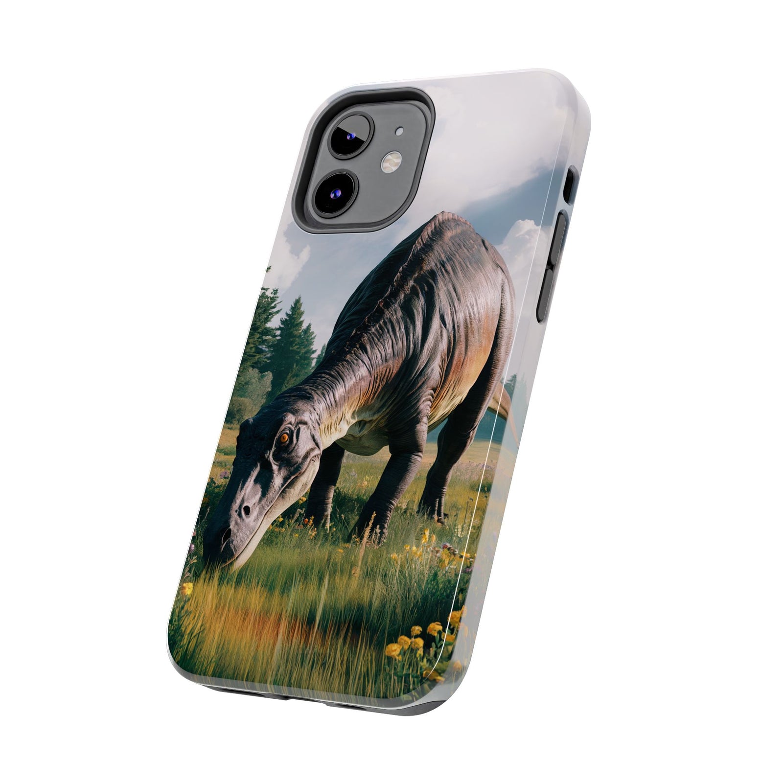 Gentle Giant Grazing - Dinosaur Phone Case