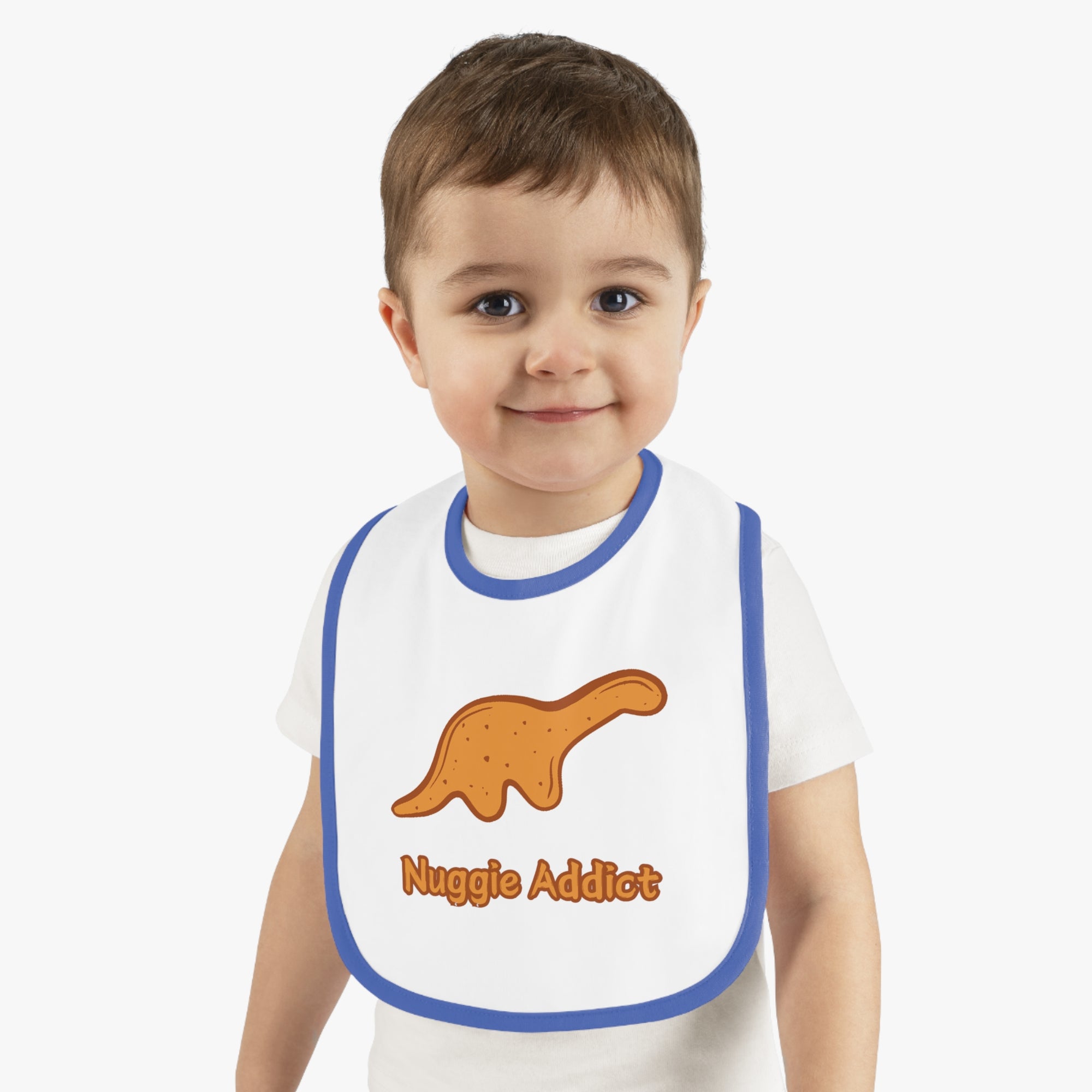 Nuggie Addict - Dinosaur Bib