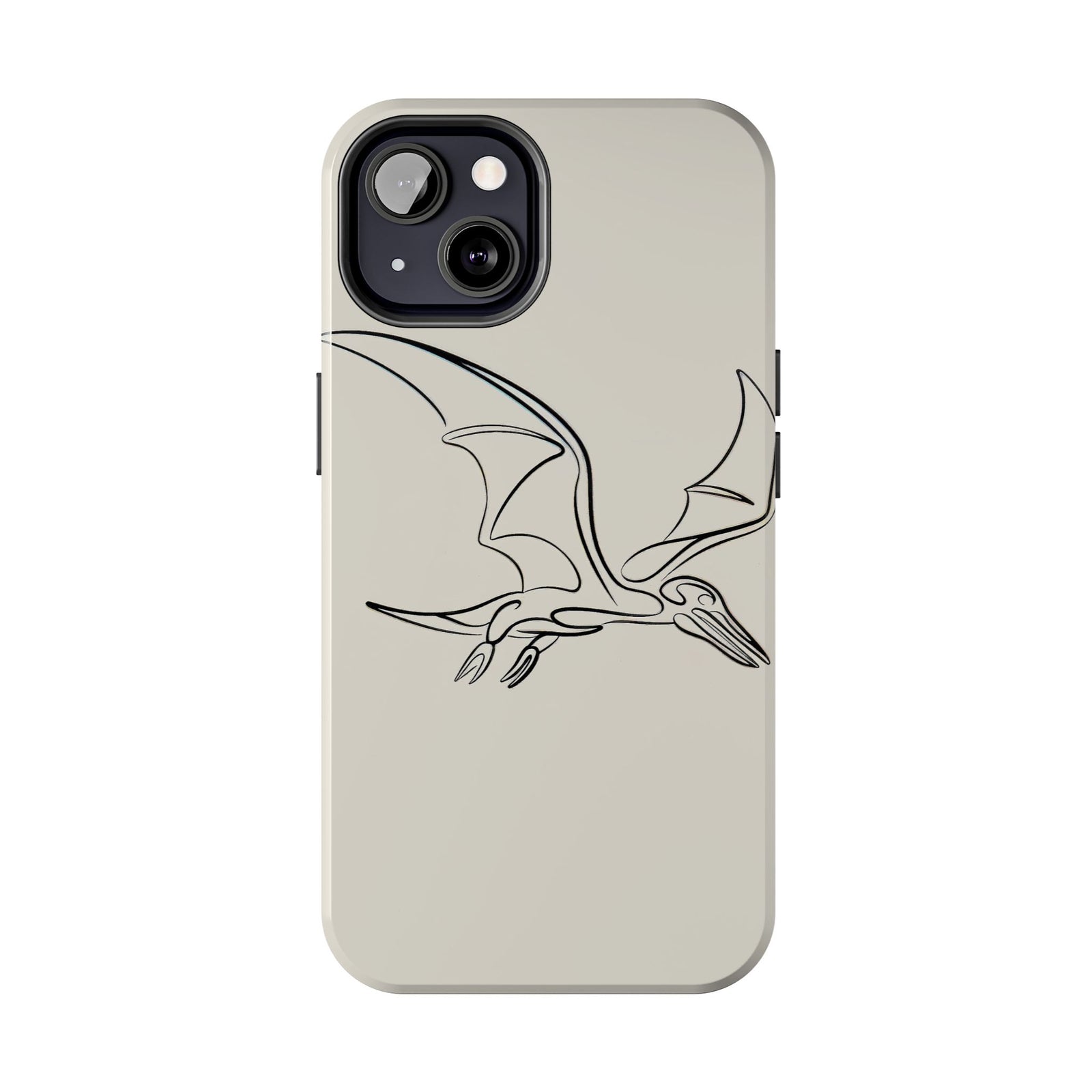 Pterodactyl Glide Art - Dinosaur Phone Case
