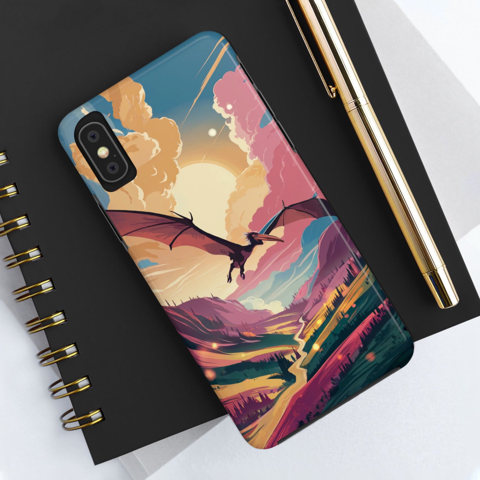Pteranodon Sky Journey - Dinosaur Phone Case