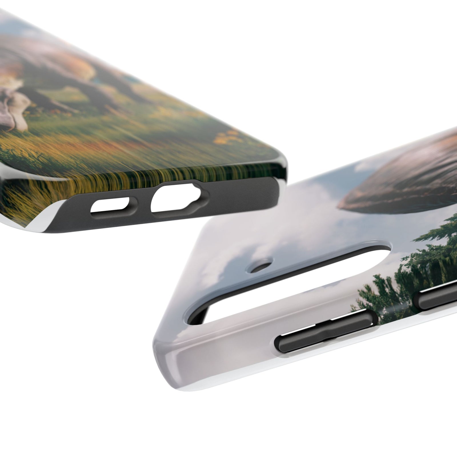 Gentle Giant Grazing - Dinosaur Phone Case